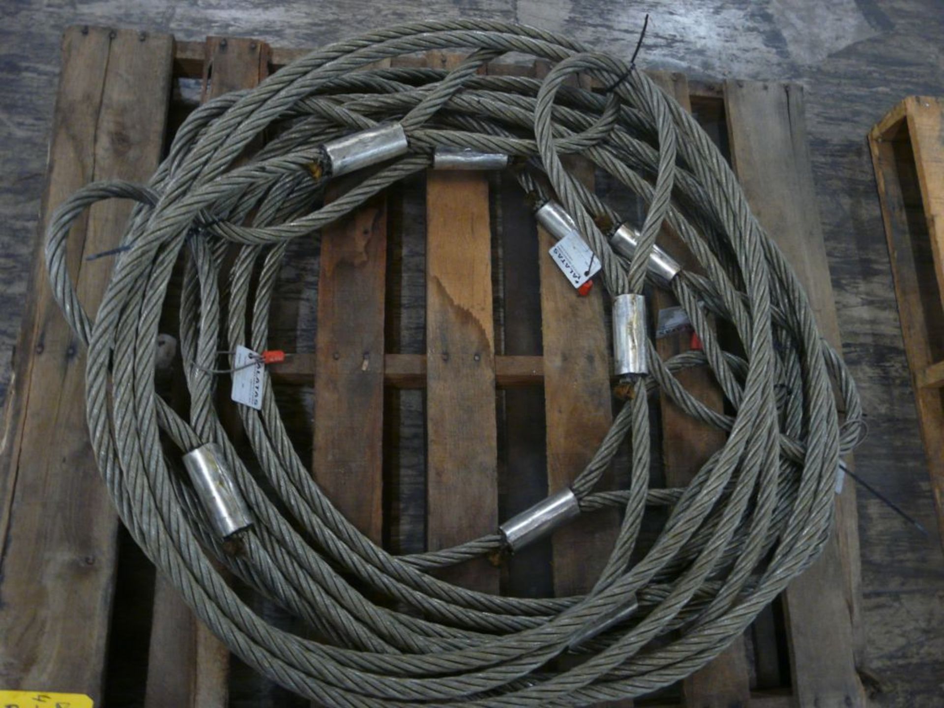 Lot of (4) Alatas Rigging Cables | 25' x 1"