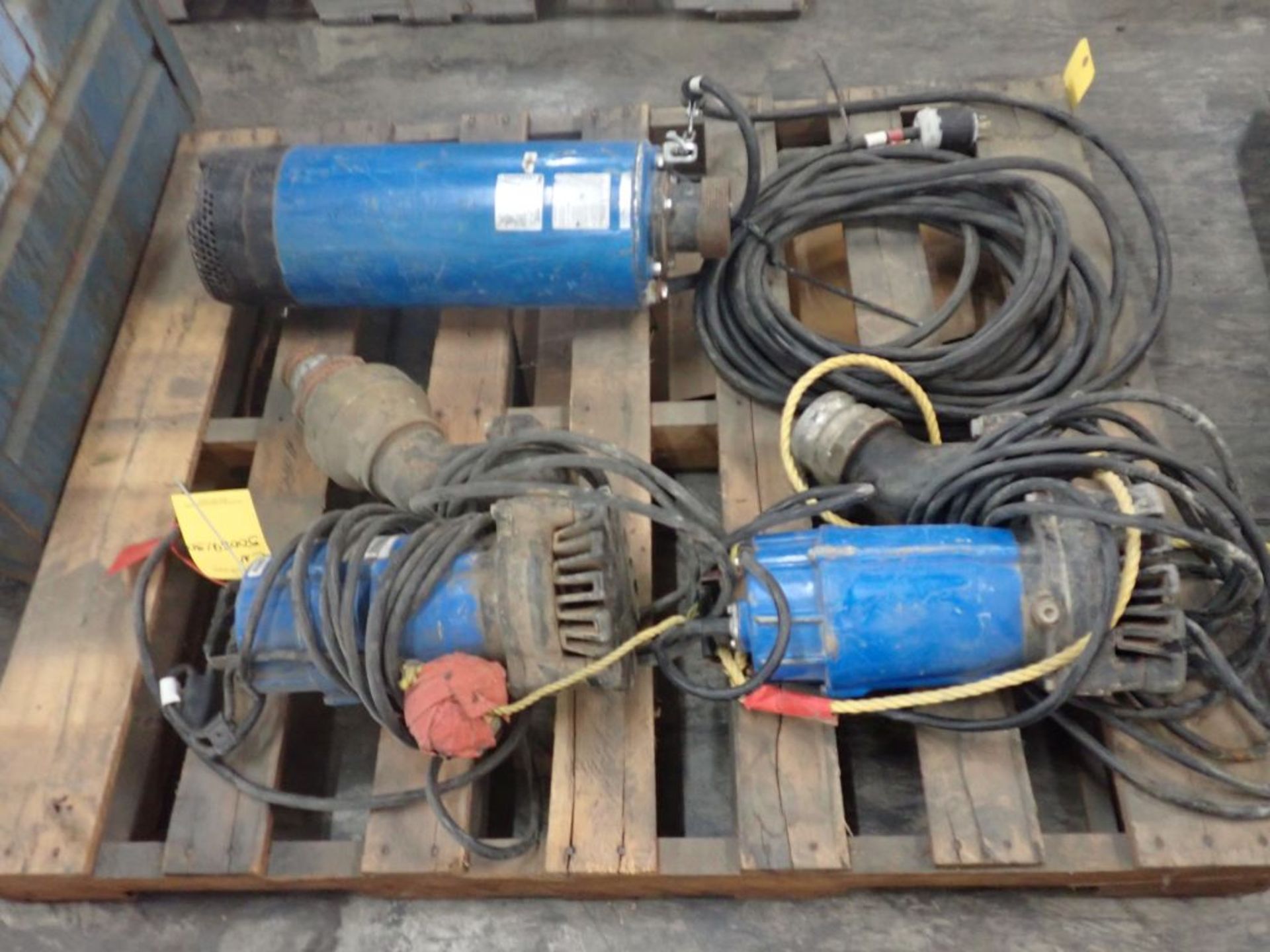 Lot of (3) Assorted Pumps | Tsurumi Pump, Model No. LB-1500, Part No. 10871707, 26A; 115V, Bore: 3 - Image 3 of 13