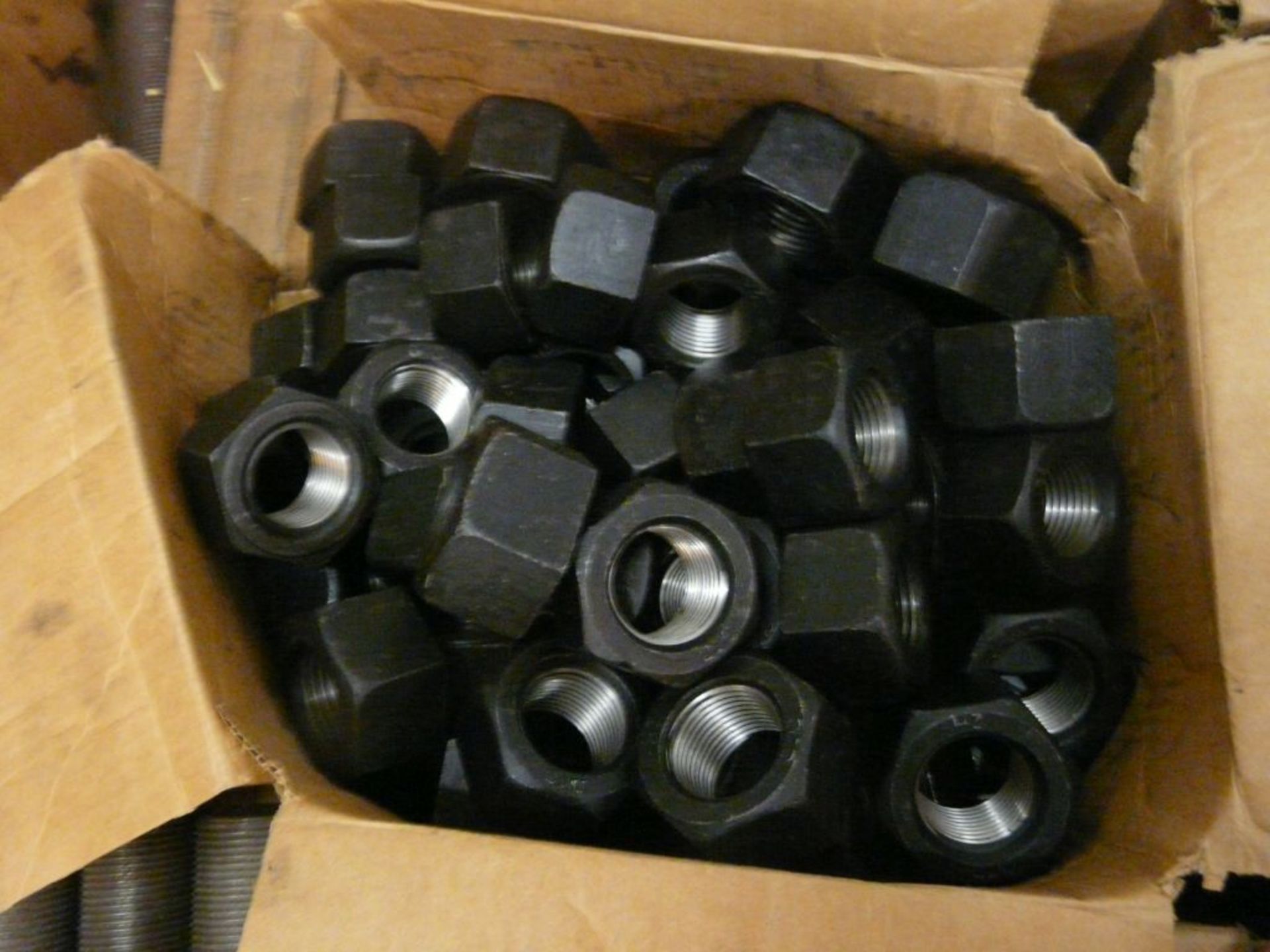 Lot of Assorted Hardware | Includes:; 2" x 10-3/4" Stud Bolts; 1-1/8" Heavy Hex Nut; 1-1/2" Heavy - Image 3 of 4