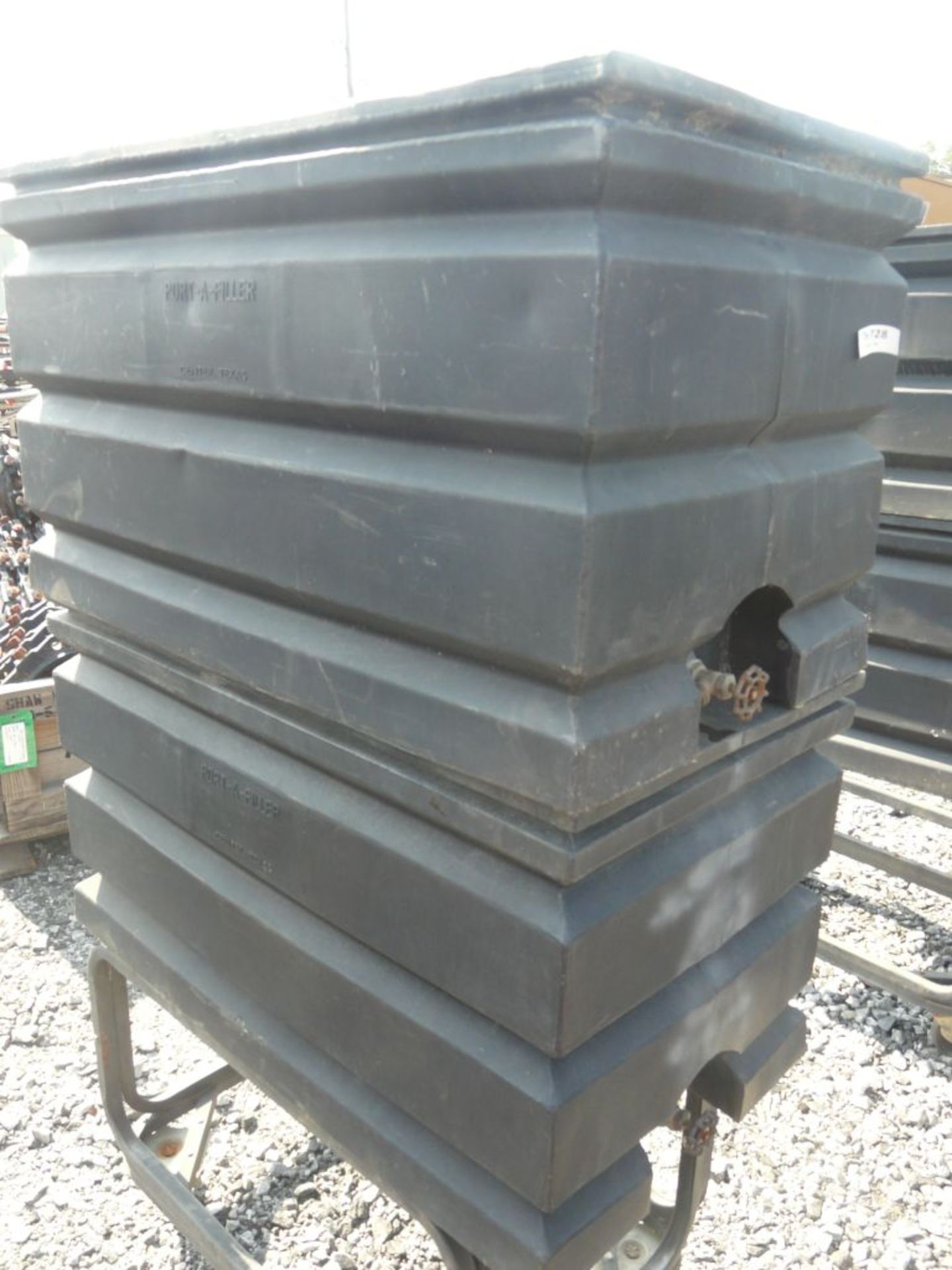 Lot of (2) Port-A-Filler Tanks w/Stand - Image 3 of 3