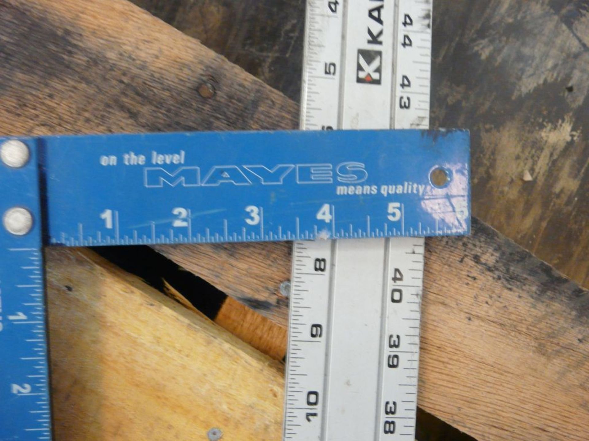 Lot of Assorted Aluminum Carpenter Square Measuring Tools | Brands Include:; Stanley; Empire; - Image 7 of 8