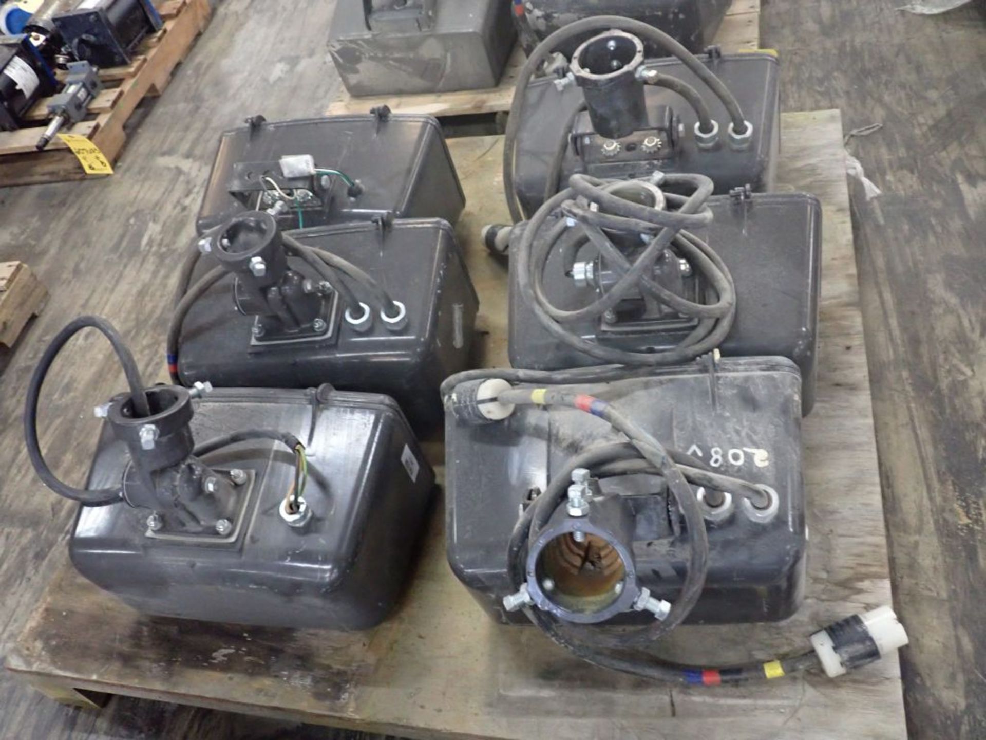 Lot of (6) Industrial Mountable Lights