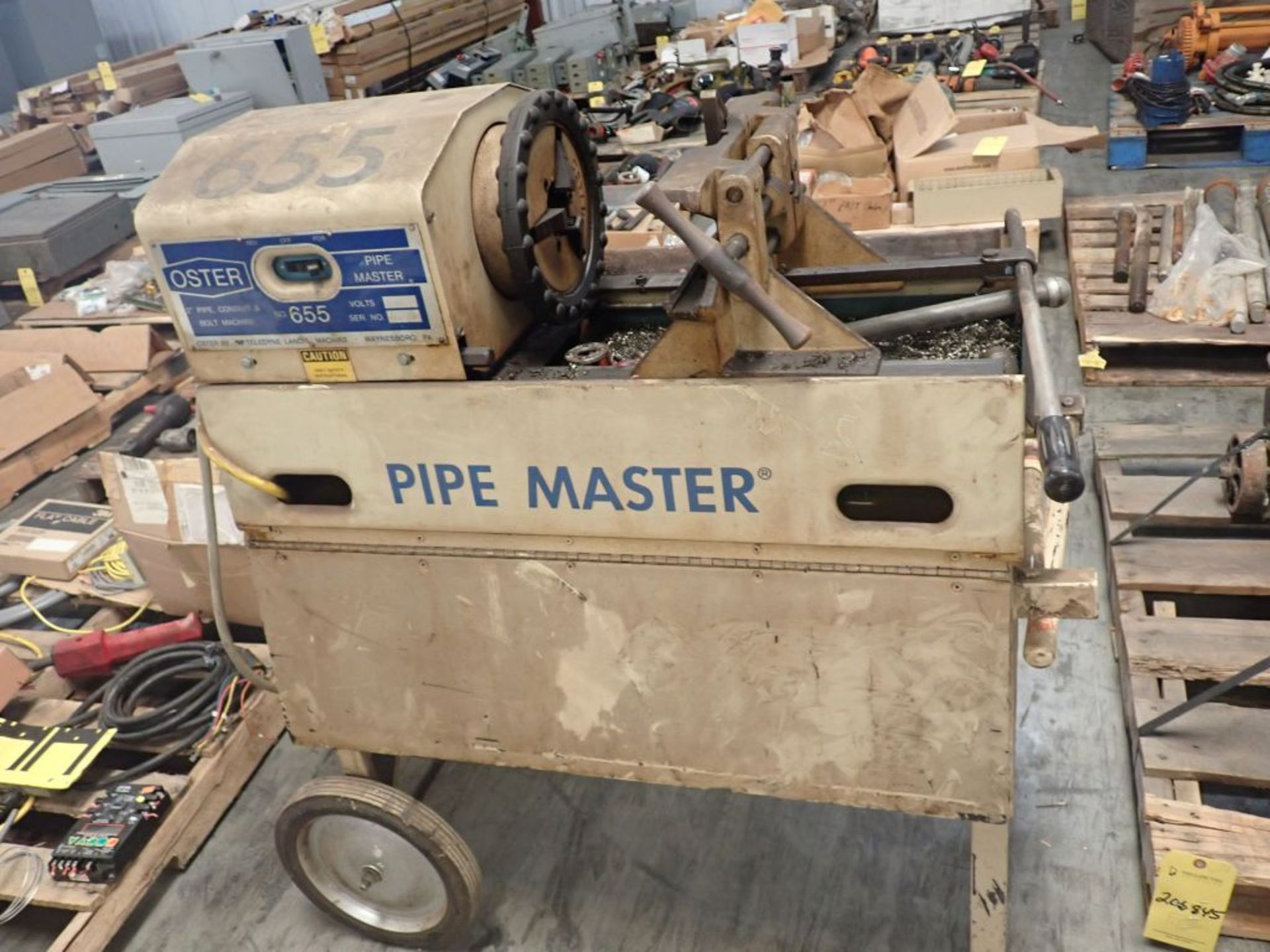 Pipe Master 2" Pipe Threader | Part No. 655; 120V