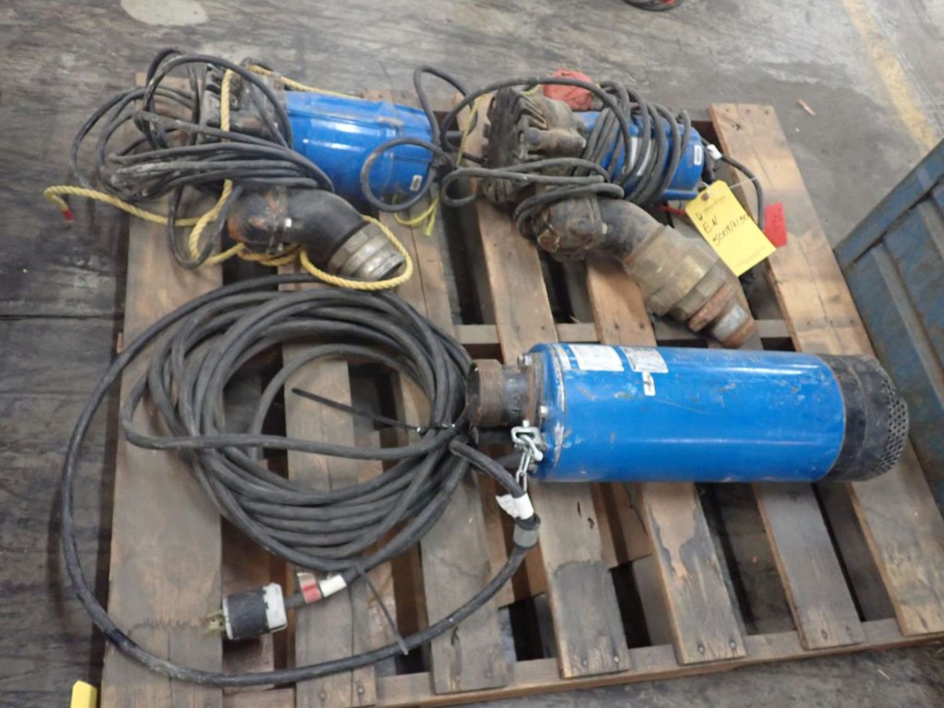 Lot of (3) Assorted Pumps | Tsurumi Pump, Model No. LB-1500, Part No. 10871707, 26A; 115V, Bore: 3 - Image 2 of 13