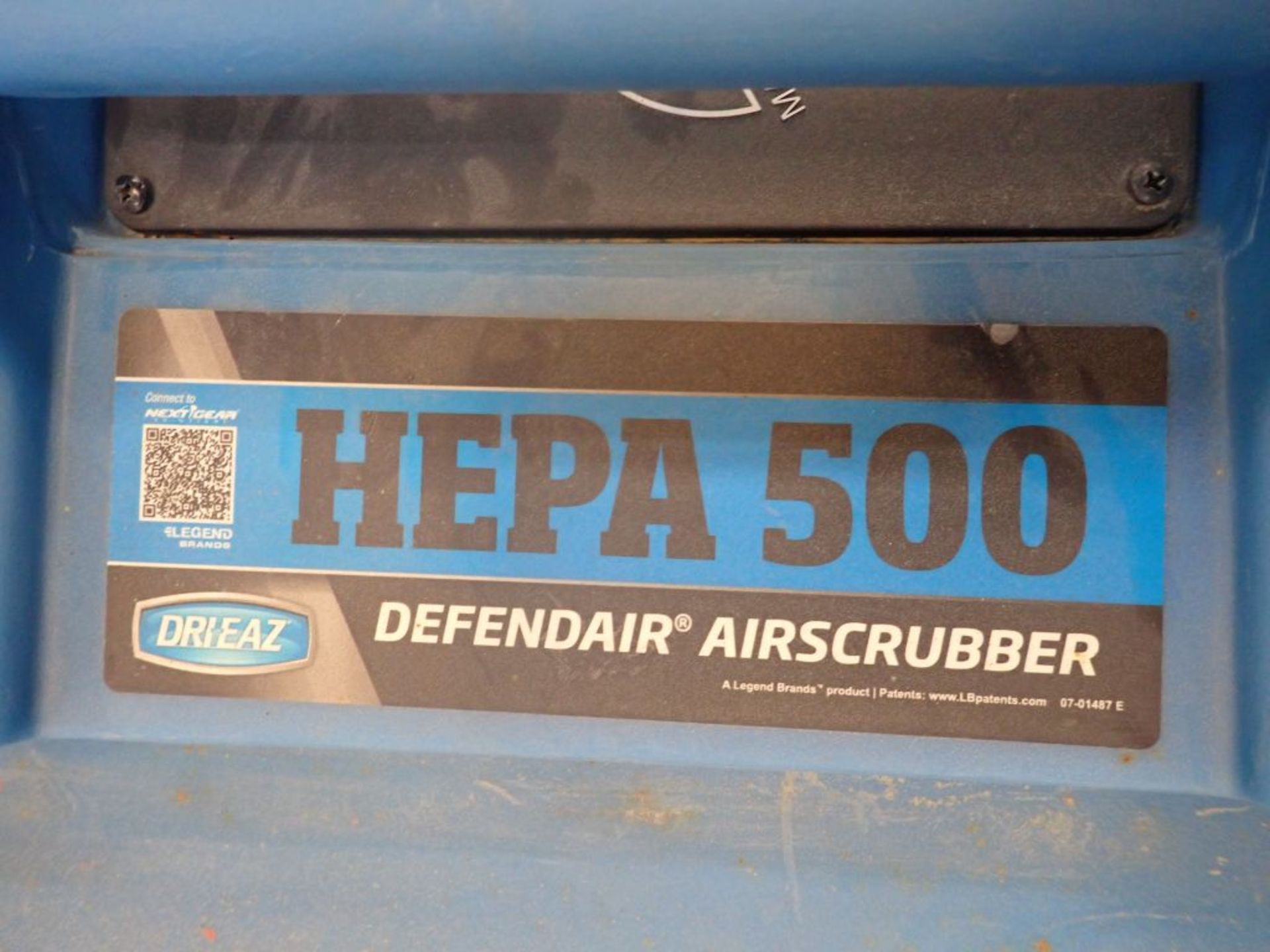 Dri-Eaz DefendAir Airscrubber | Model No. F284; Type: HEPA500; 3A; 115V - Image 5 of 8