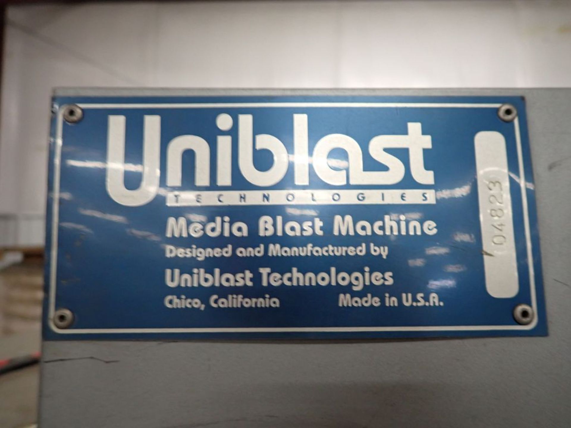 Uniblast Media Blast Machine - Image 6 of 9