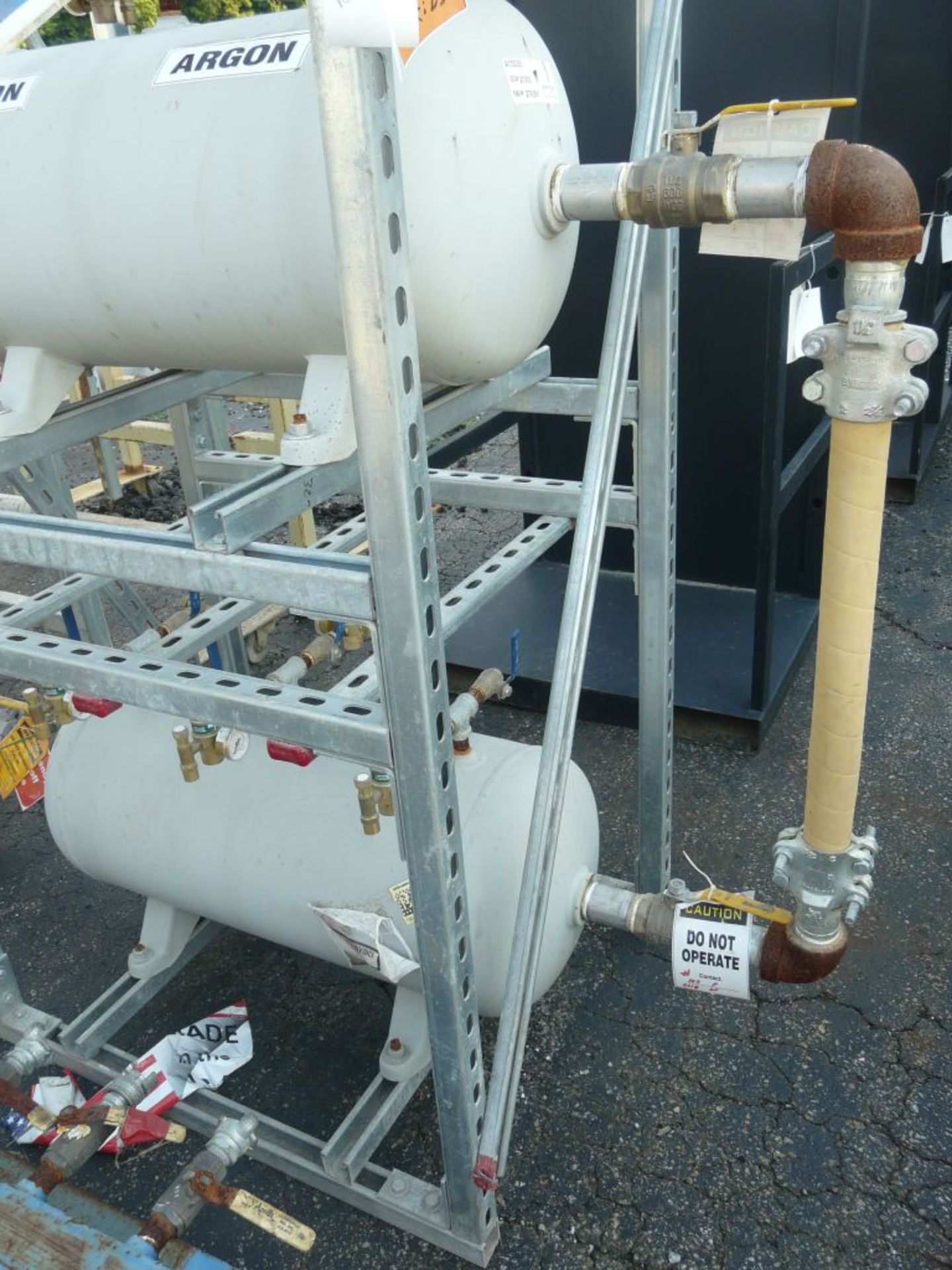 Lot of (2) Gas Storage and Distribution Systems | Part No. A10025 - Image 4 of 5