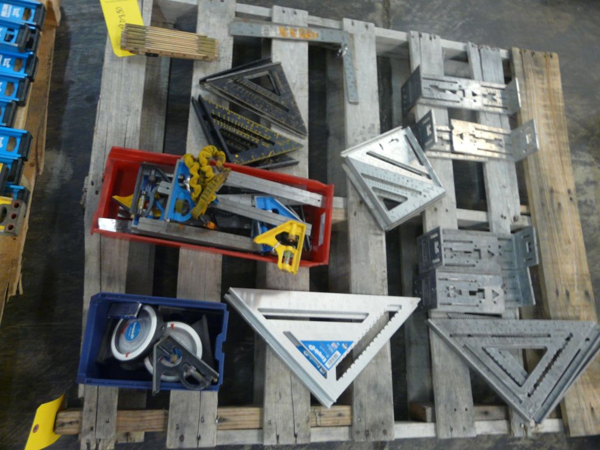 Lot of Assorted Components | Includes:; Levels; Meters; Empire 12" Rafter Squares