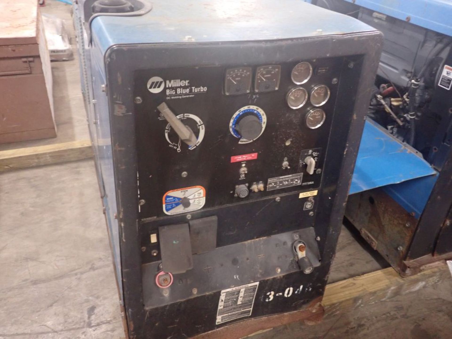 Miller Big Blue Turbo DC Welding Generator | Stock No. 907157; 8915 Hours; Engine Driven - Image 2 of 19