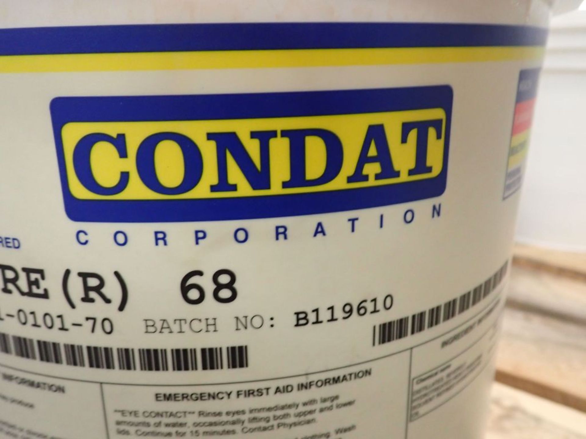 Lot of (4) Containers of 5-Gallon Condat Wire Lubricant | Item Key: 041-0191-70; New Surplus - Image 9 of 12