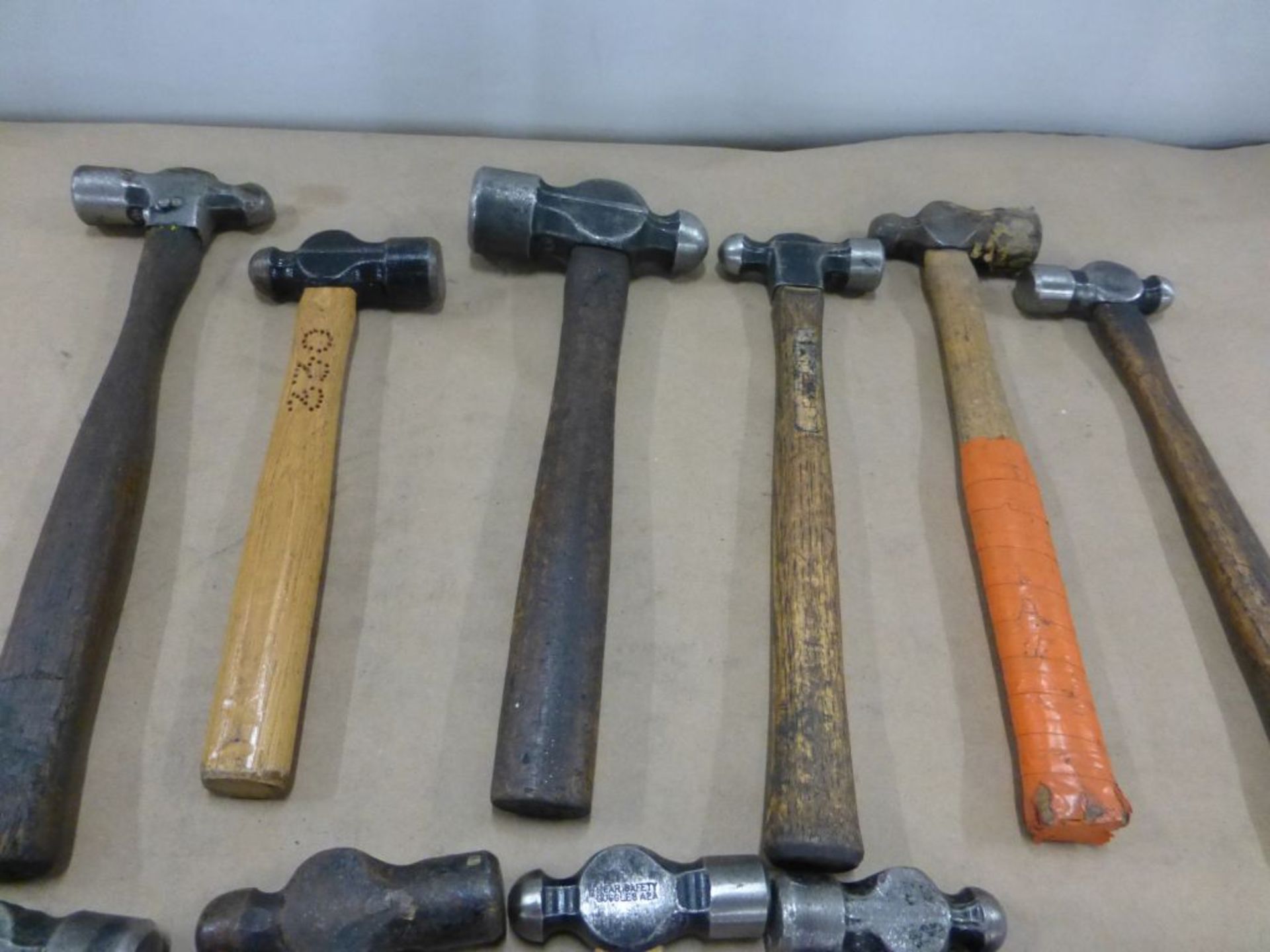 Lot of (13) Assorted Ball Peen Hammers - Image 4 of 8
