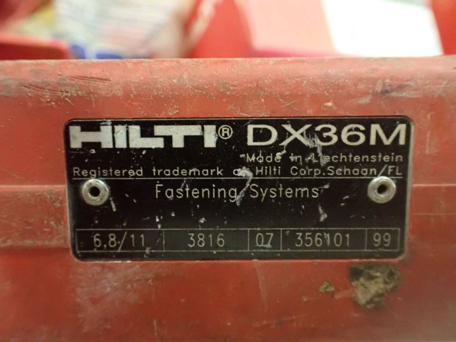 Lot of (2) Hilti Powder Actuated Fastening Tools | (1) Model No. DX-36-M; (1) DX-A-40 - Image 8 of 12