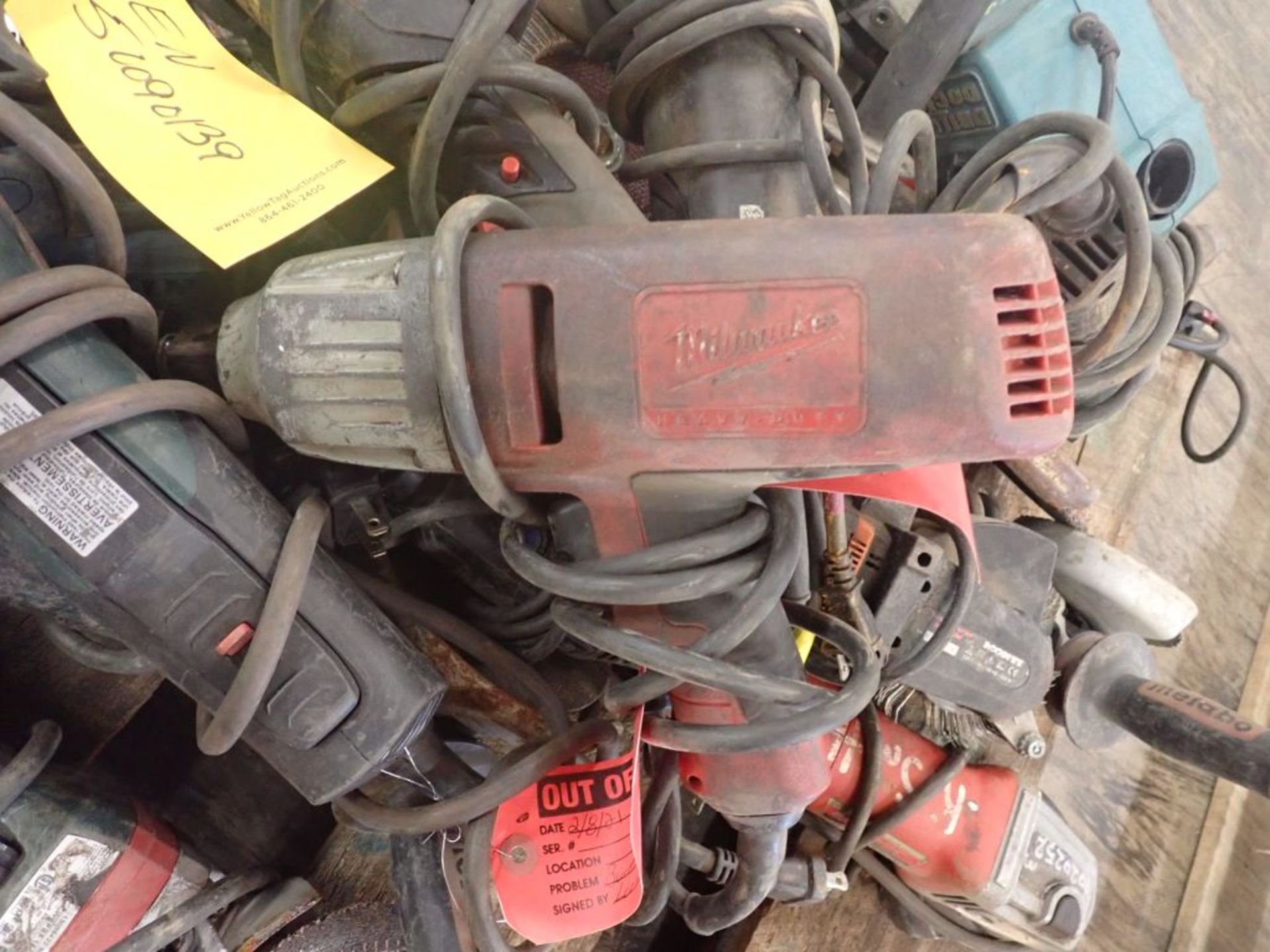 Lot of Assorted Grinders | Brands Include:; Metabo; Milwaukee - Image 9 of 14