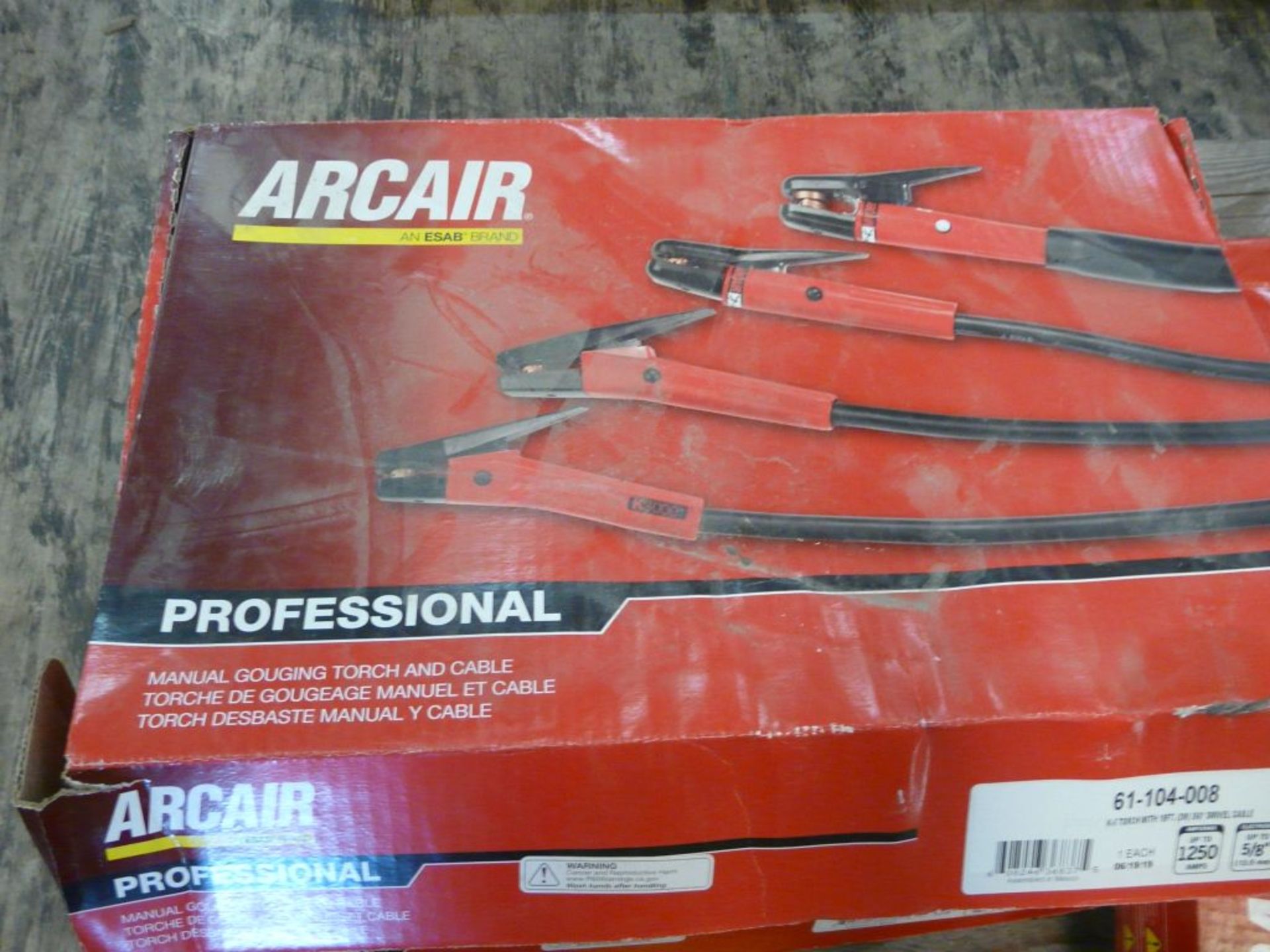 Lot of (3) Boxes of Arcair Manual Gouging Torch and 7' Cable | Up To 1250A; New Surplus