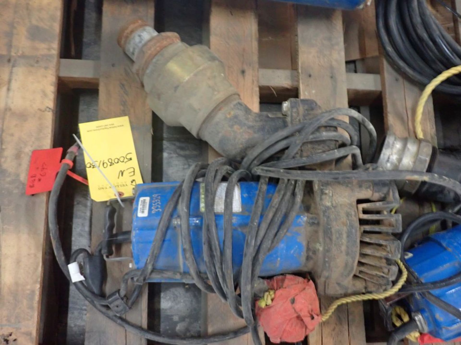 Lot of (3) Assorted Pumps | Tsurumi Pump, Model No. LB-1500, Part No. 10871707, 26A; 115V, Bore: 3 - Image 12 of 13