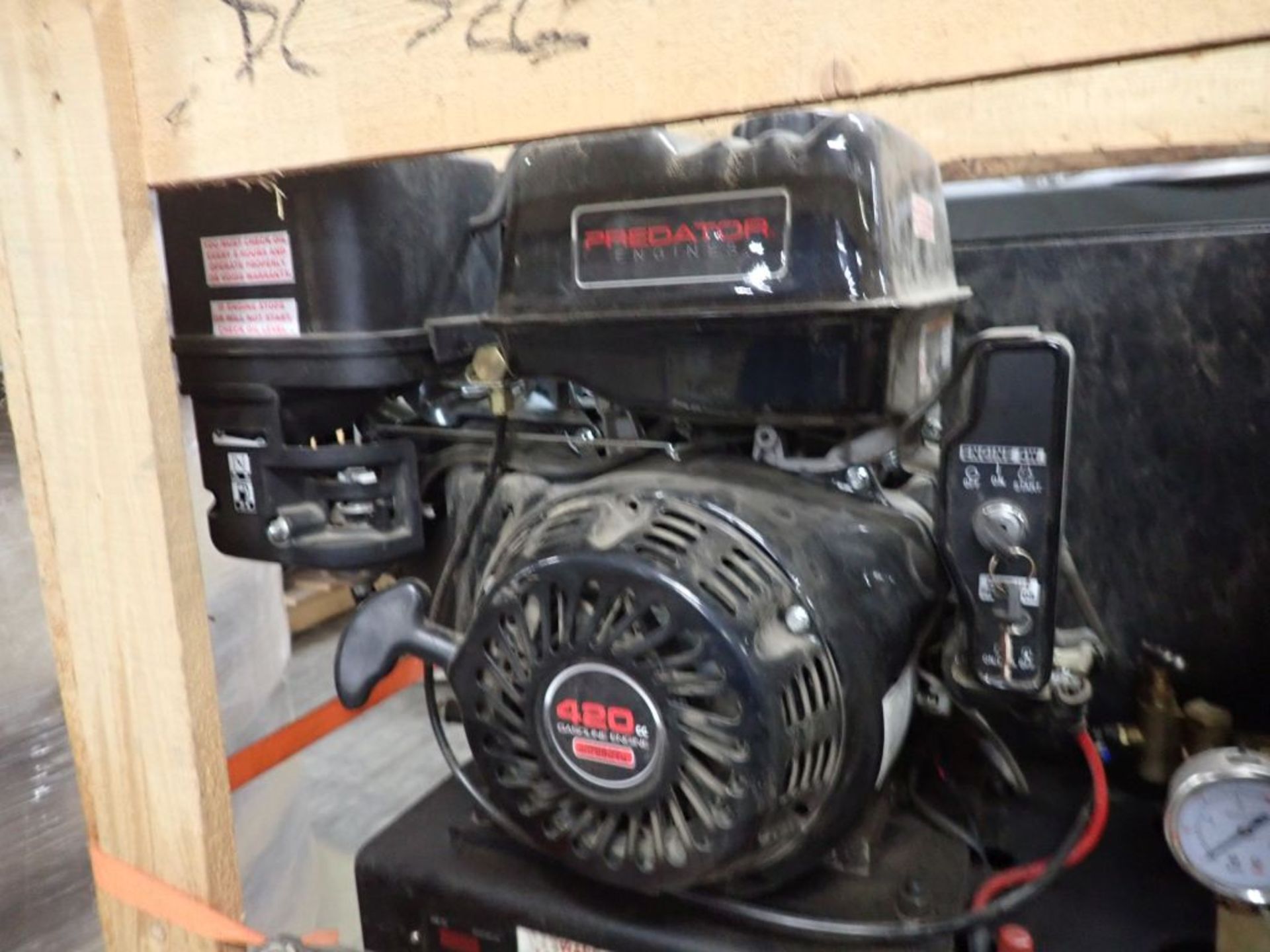 Central Pneumatic Gasoline Powered Air Compressor | 420cc/13 HP Predator Engine; 30 Gallon; 180 - Image 6 of 13