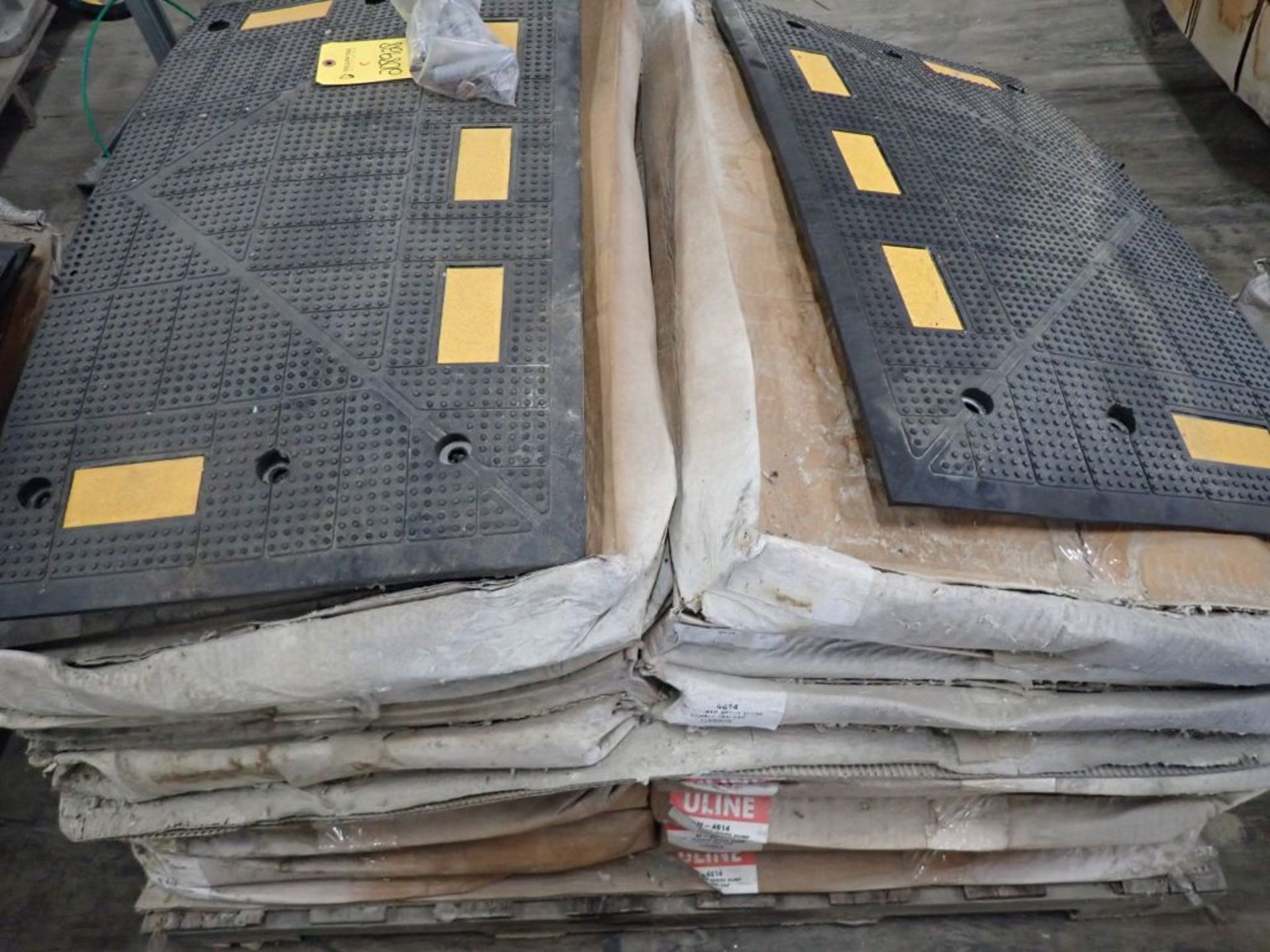 Lot of Approx (20) Uline Rubber Speed Bumps | Part No. H-4615; New Surplus