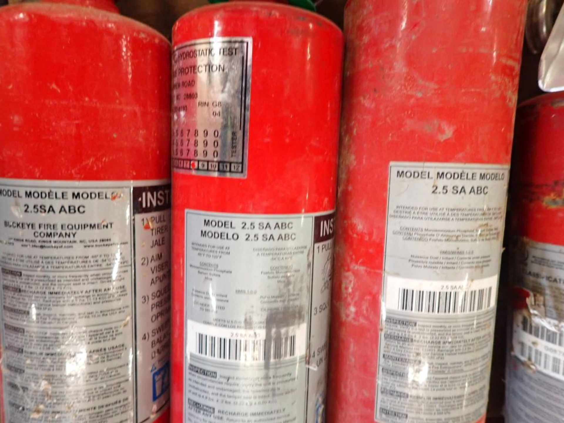 Lot of (10) Assorted Fire Extinguishers | Brands Include:; TSK Fire & Safety; Buckeye - Image 4 of 8