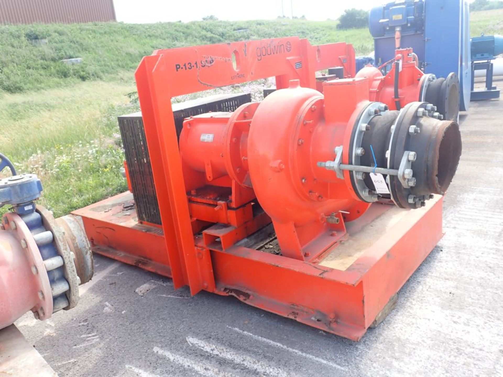 Godwin Dry Prime Pump | Type: 3D 300 M; Includes:; WEG 75 HP Motor, Model No. TE1BFOXON; 75 HP;