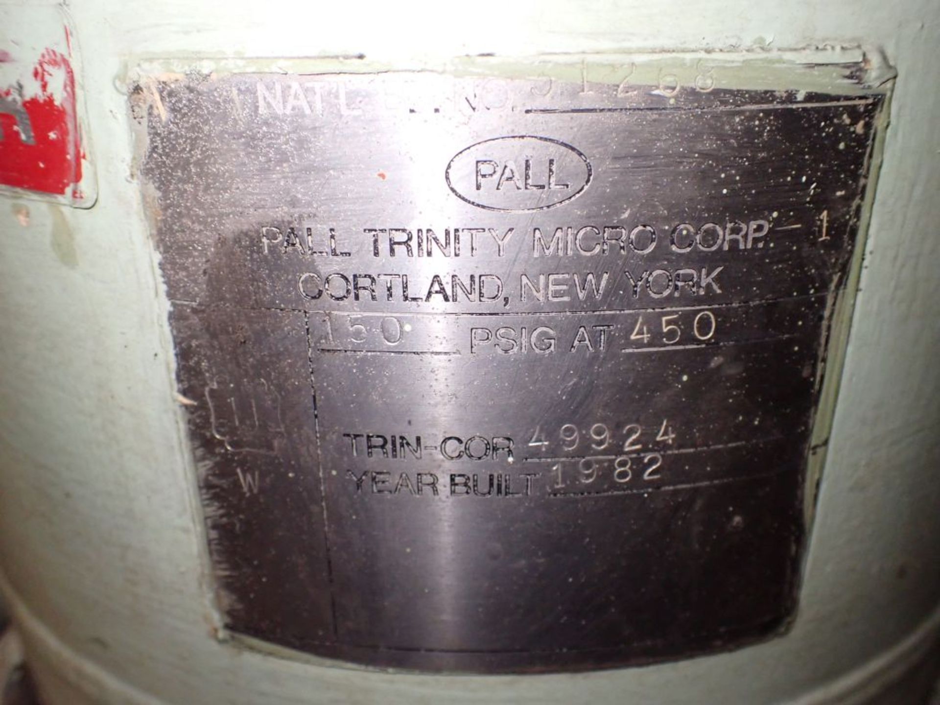 Lot of Pall Air Dryers | Model No. T1000DHA4-6HD 32000-251, 120V, 125 PSIG, 100 Degrees - Image 7 of 15