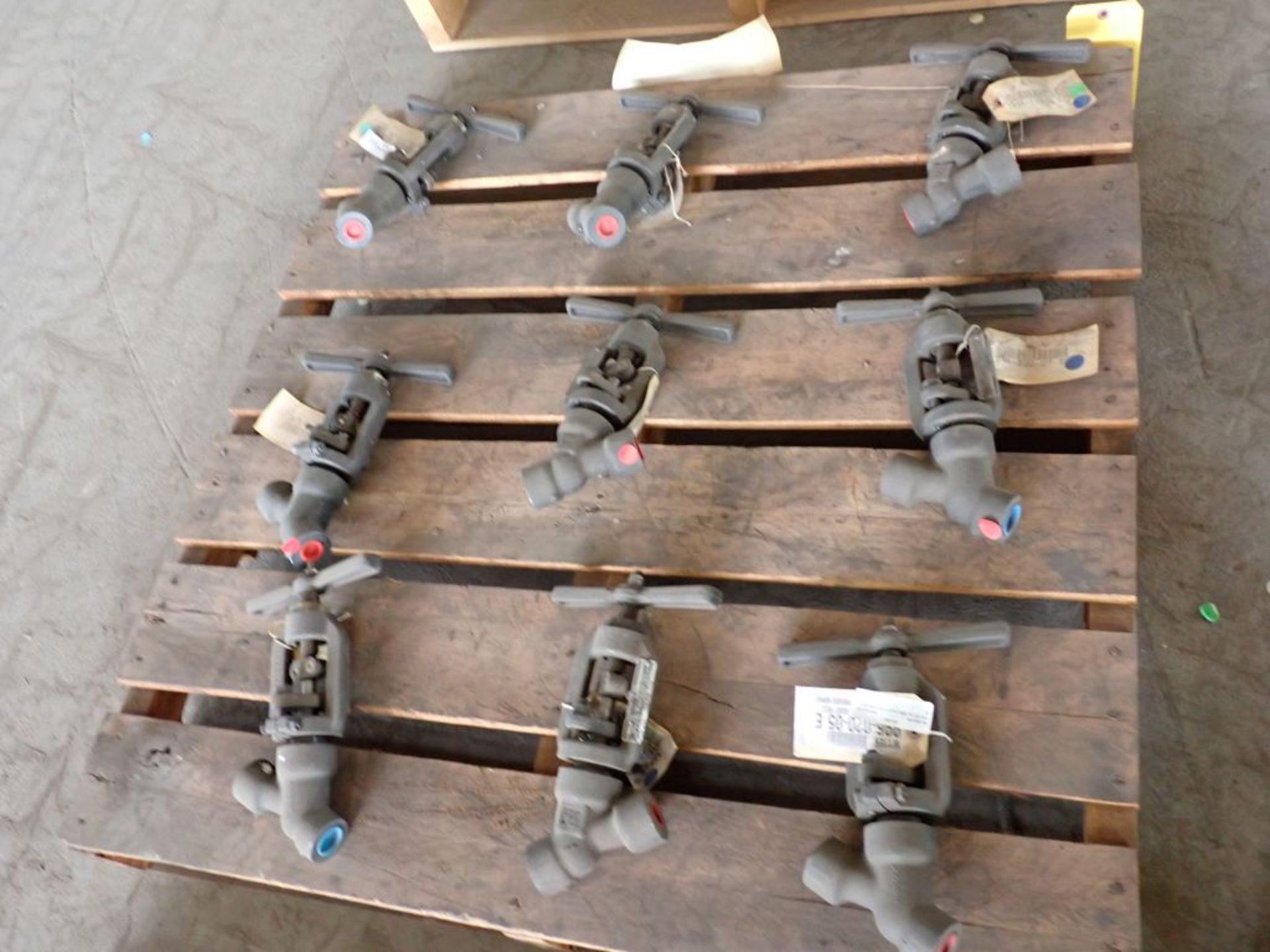 Lot of (9) Hancock Globe Valves | Part No. SA105 712801 - Image 2 of 11