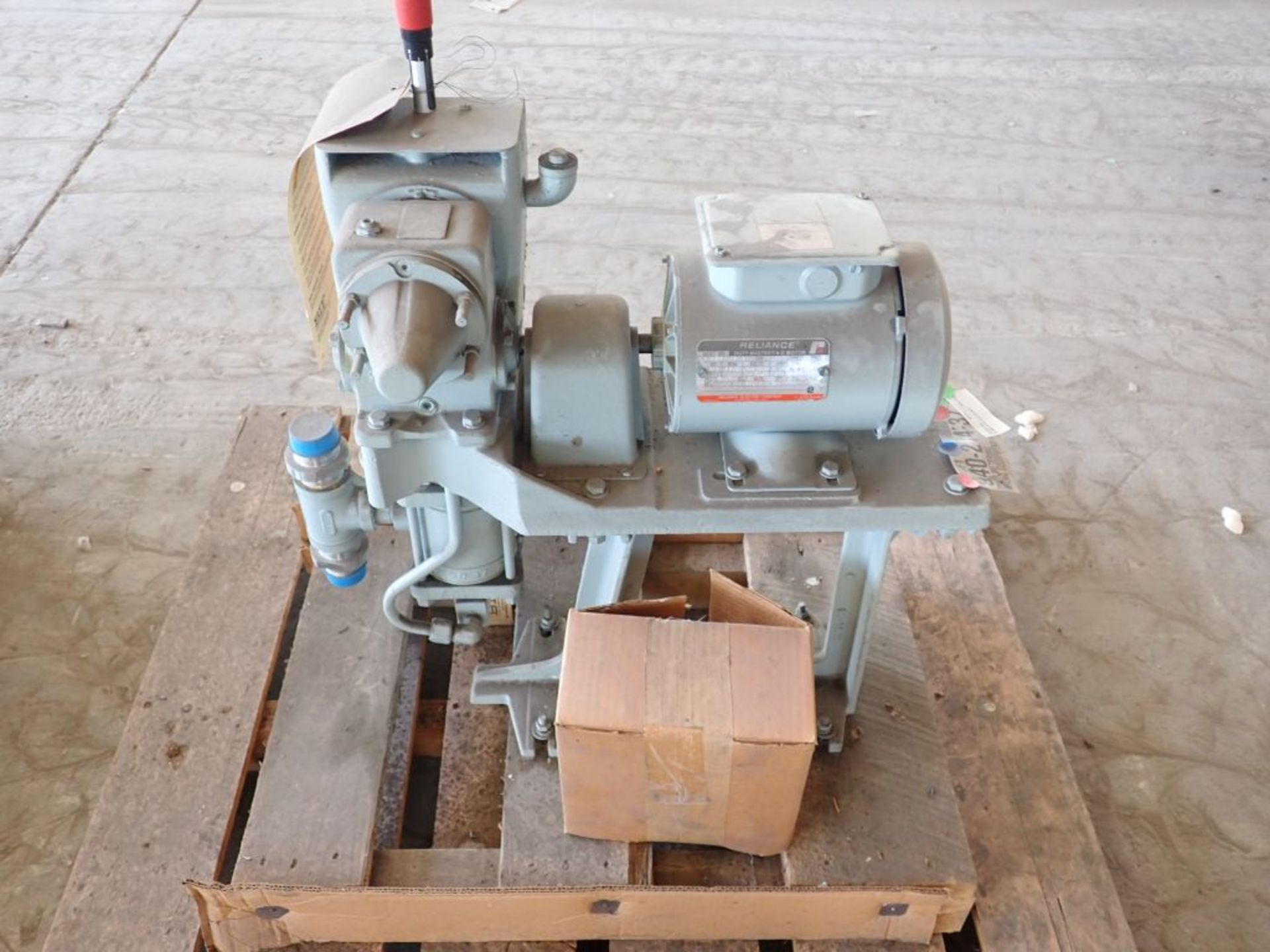 Lot of (1) Pump and (1) Motor | (1) Proporitoreers Propsuperb Metering Pump, Model No. 1721-62-9517;