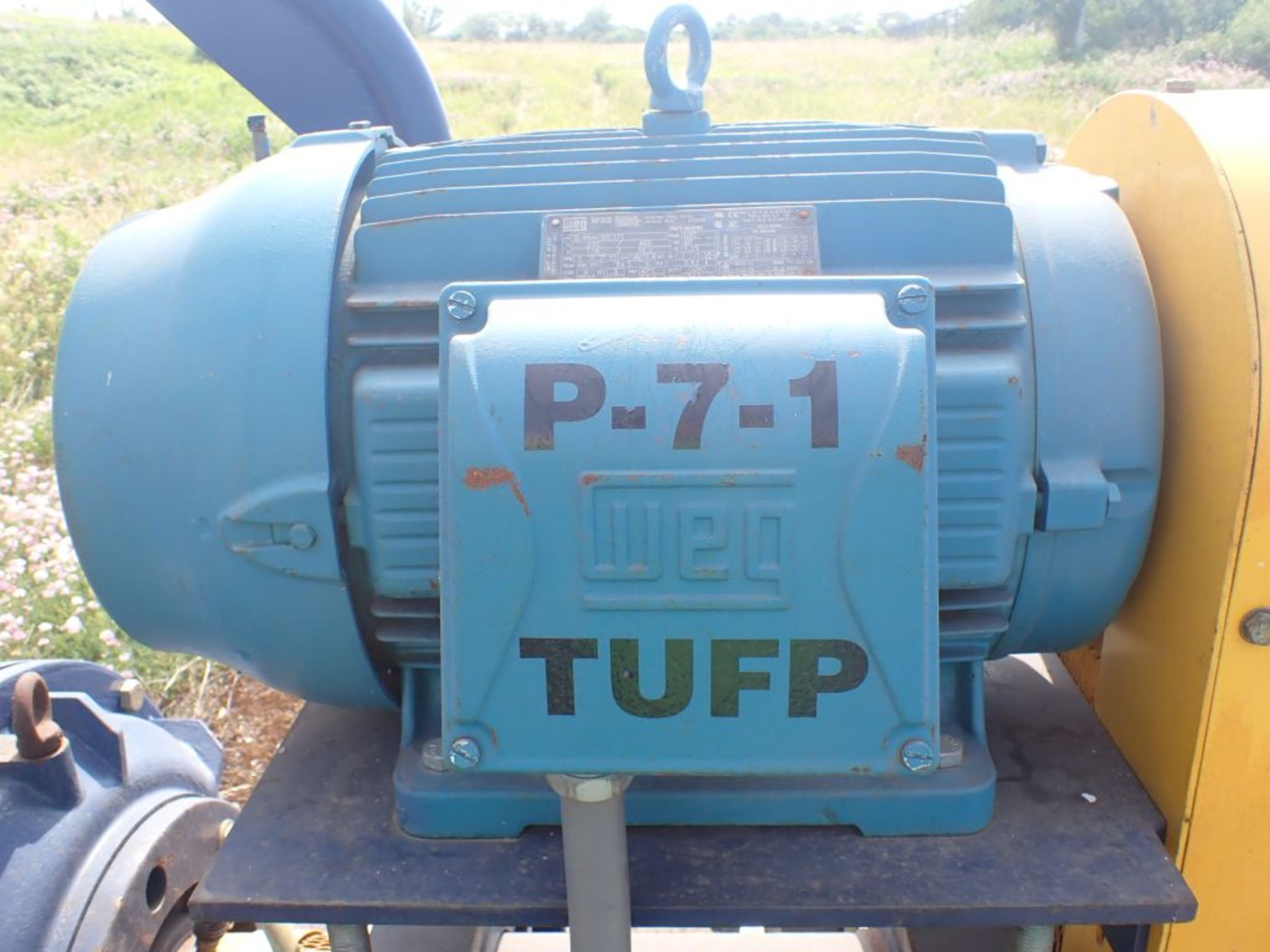 McLamaha Pump System | Model No. 012313B; Size: 6 x 5; Includes:; Weg 50 HP Motor; 230/460V; 1775 - Image 8 of 10