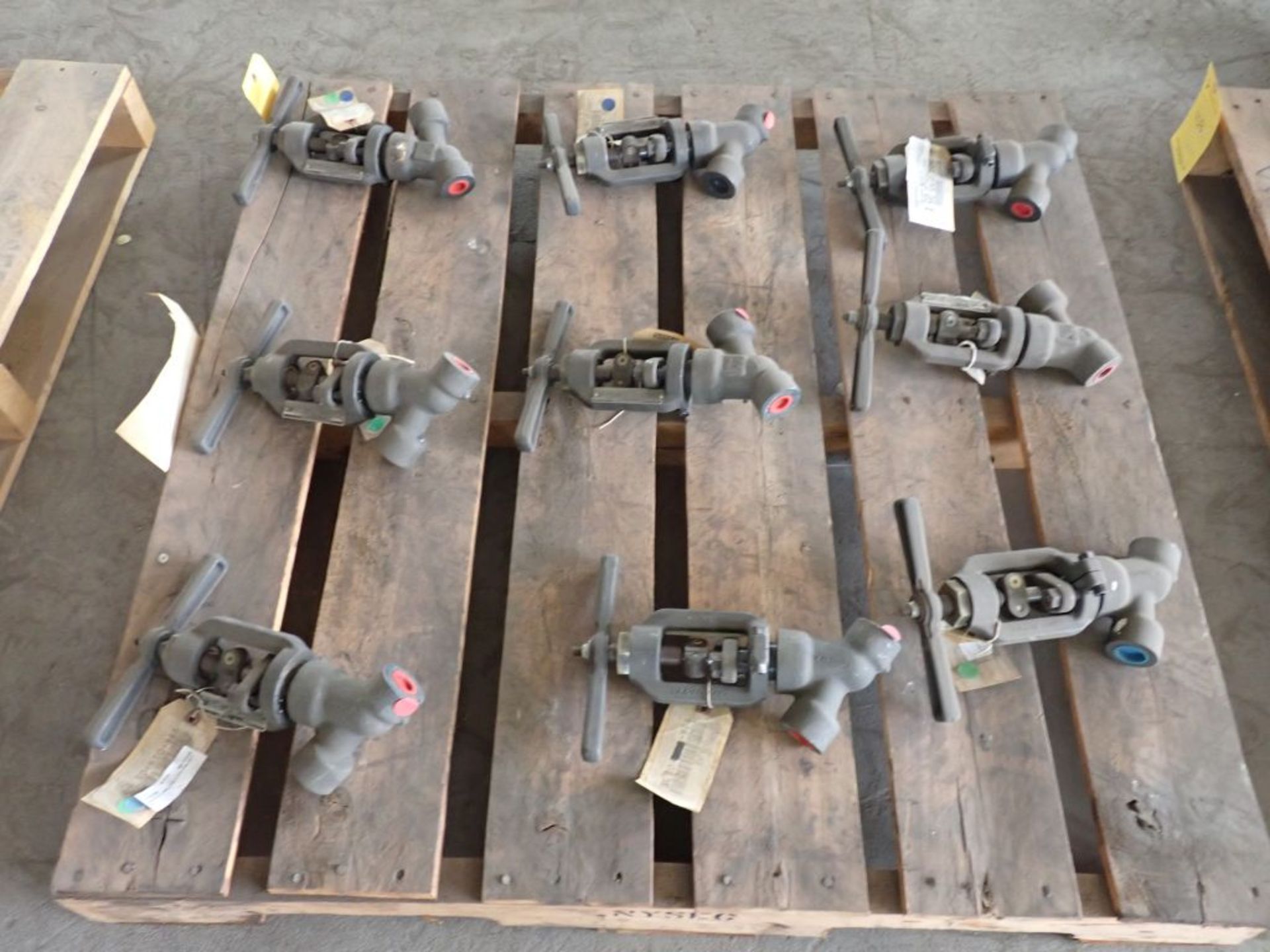 Lot of (9) Hancock Globe Valves | Part No. SA105 712801 - Image 3 of 11