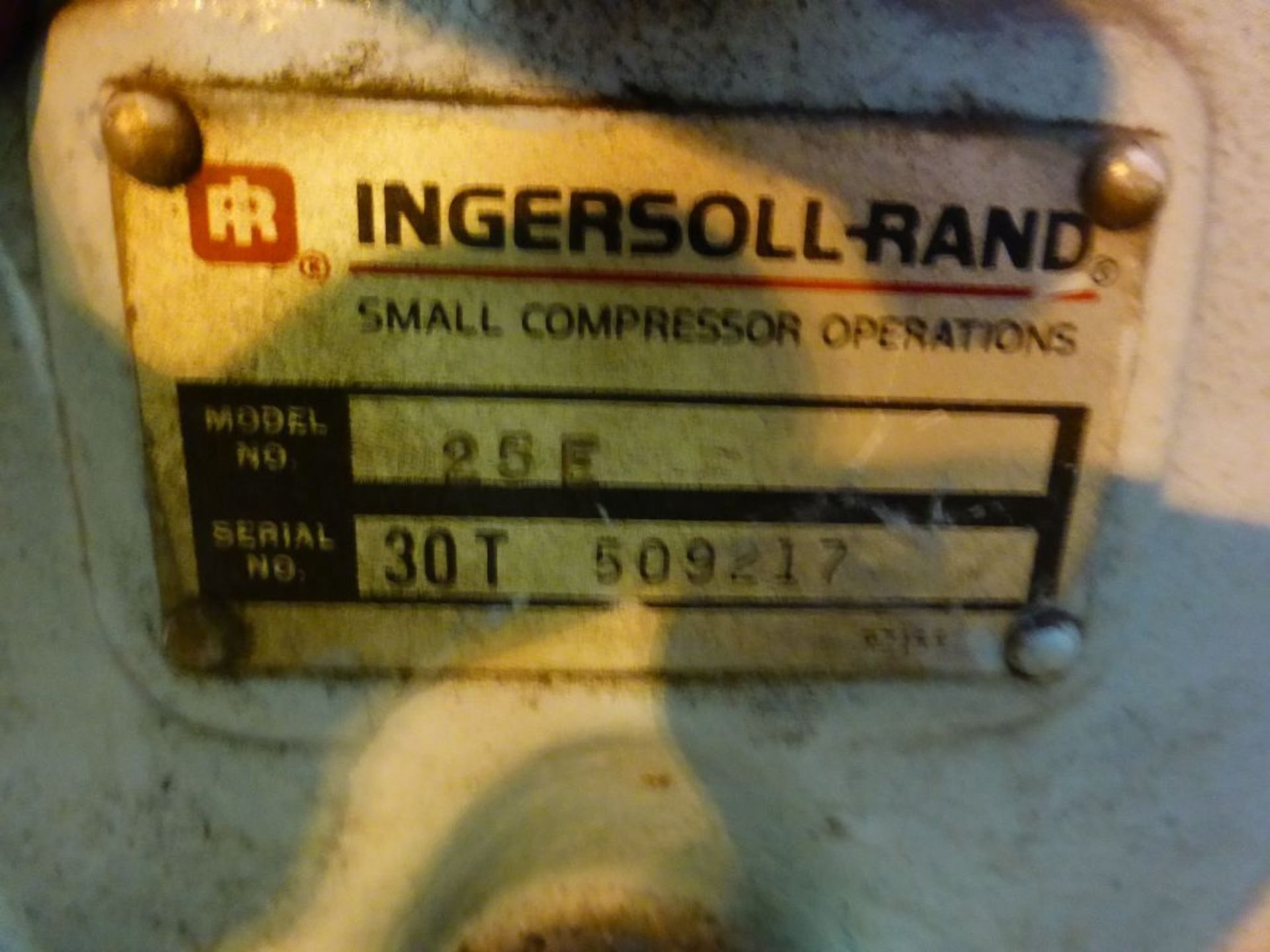 Ingersoll Rand Air Compressor | Model No. 25E; 25 HP - Image 5 of 6