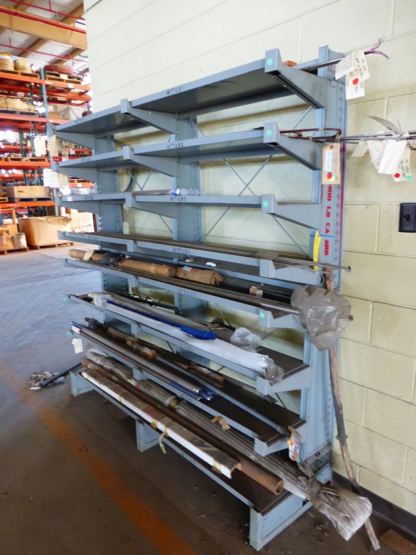 Lot of Cantilever Racks | 74 x 20 x 80