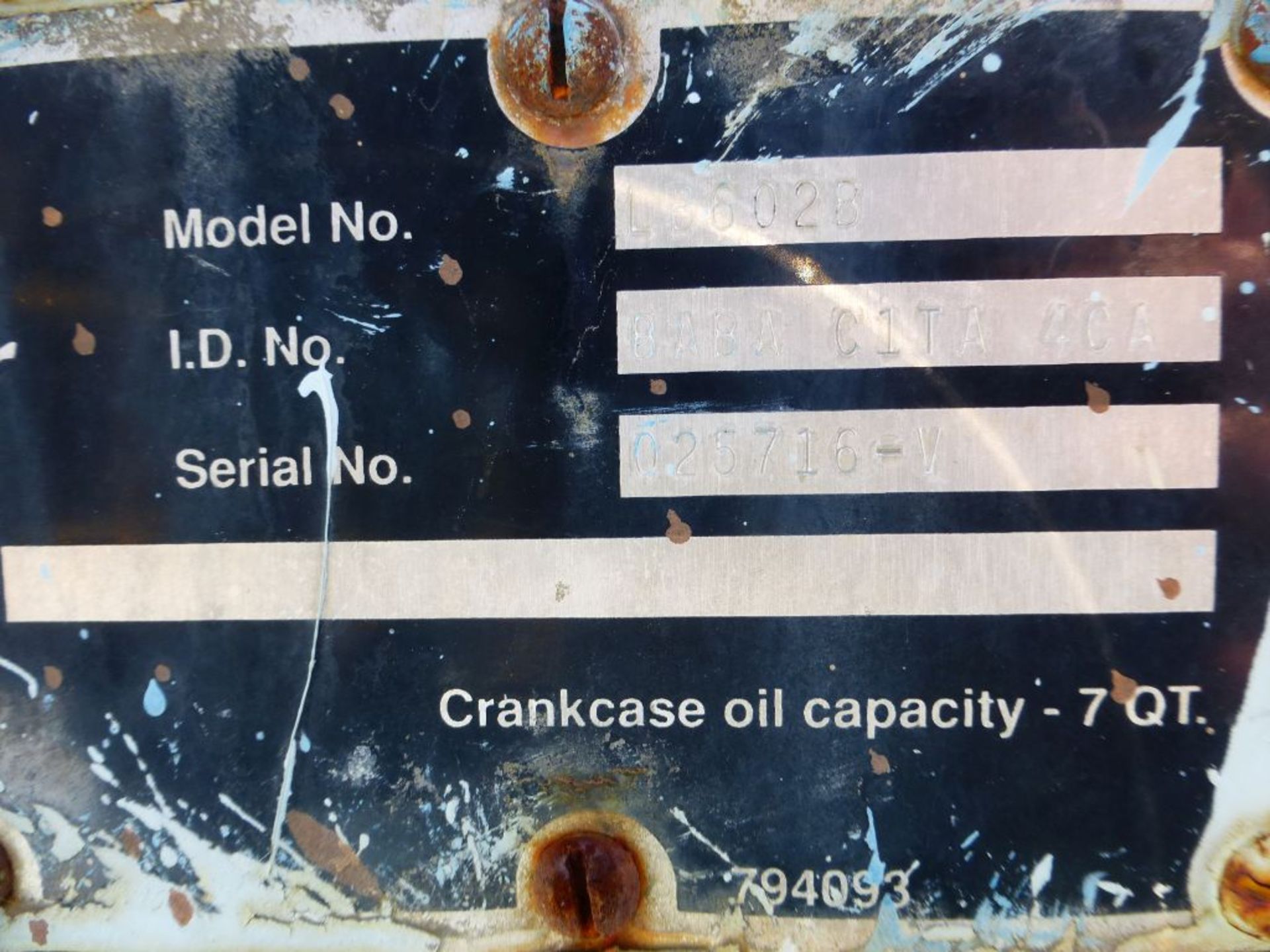 Blackmer Gas Compressor | Model No. LB062B - Image 7 of 8