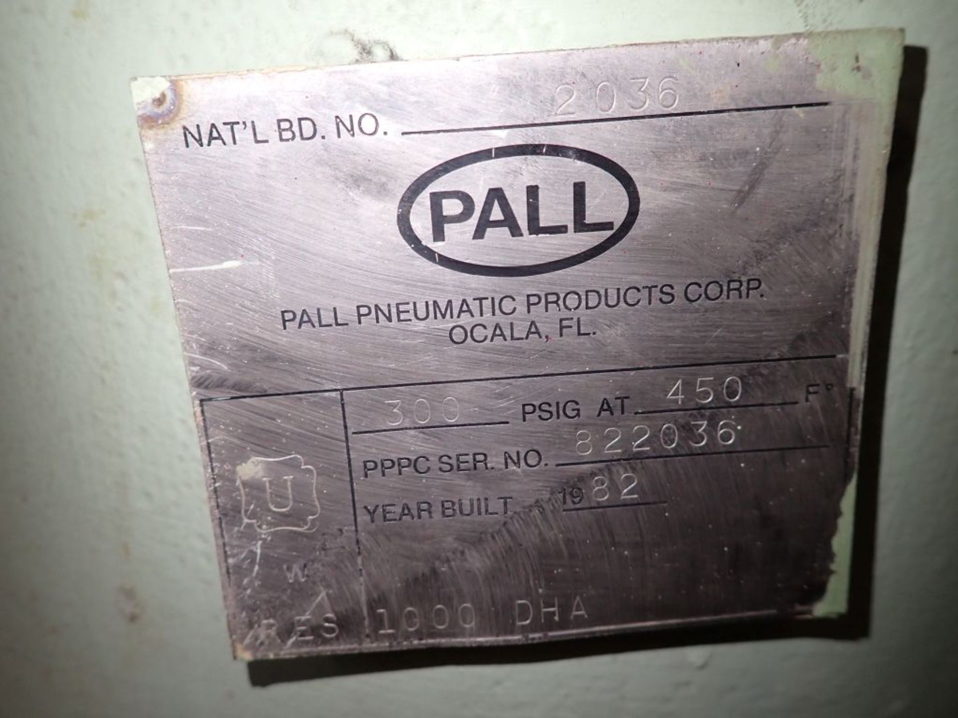 Lot of Pall Air Dryers | Model No. T1000DHA4-6HD 32000-251, 120V, 125 PSIG, 100 Degrees - Image 3 of 15