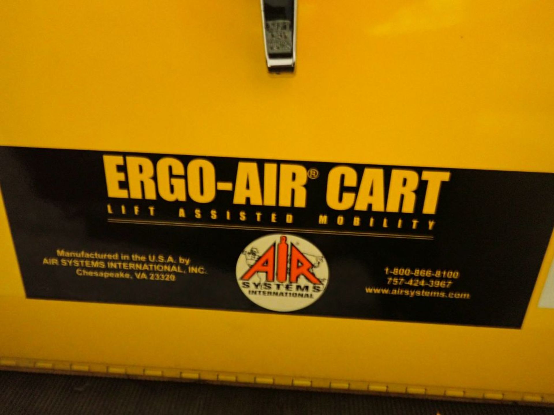 Air Systems International Ergo-Air Cart | Model No. EAC-97-THE NP; Includes: (2) Breathing Air Air- - Image 4 of 7