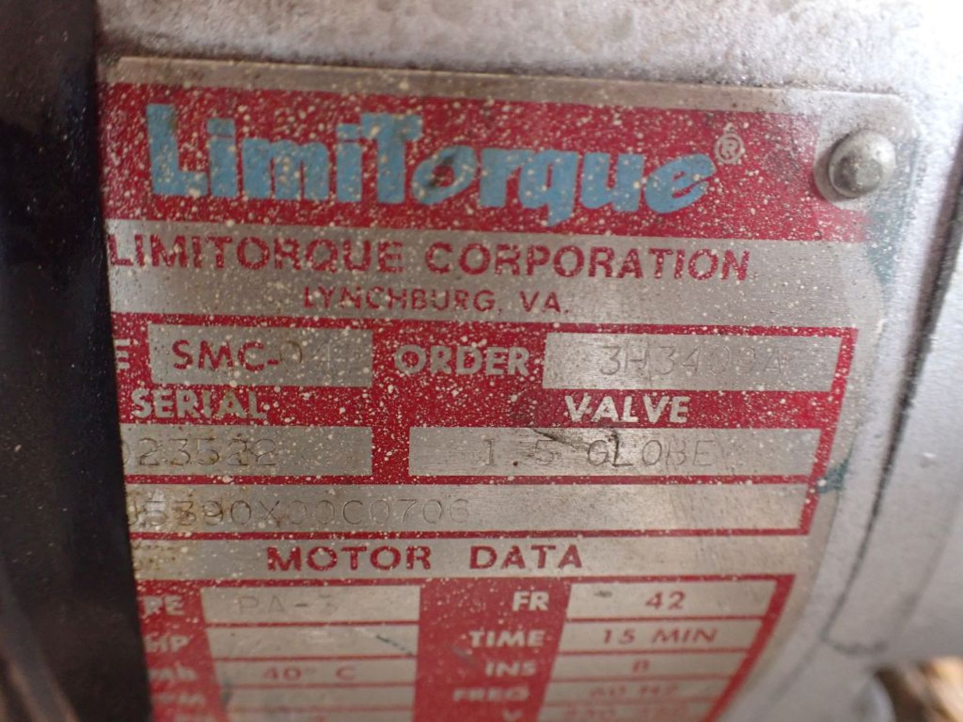 Lot of (4) Limitorque Corp Valves | Type: SMC-04 - Image 12 of 19