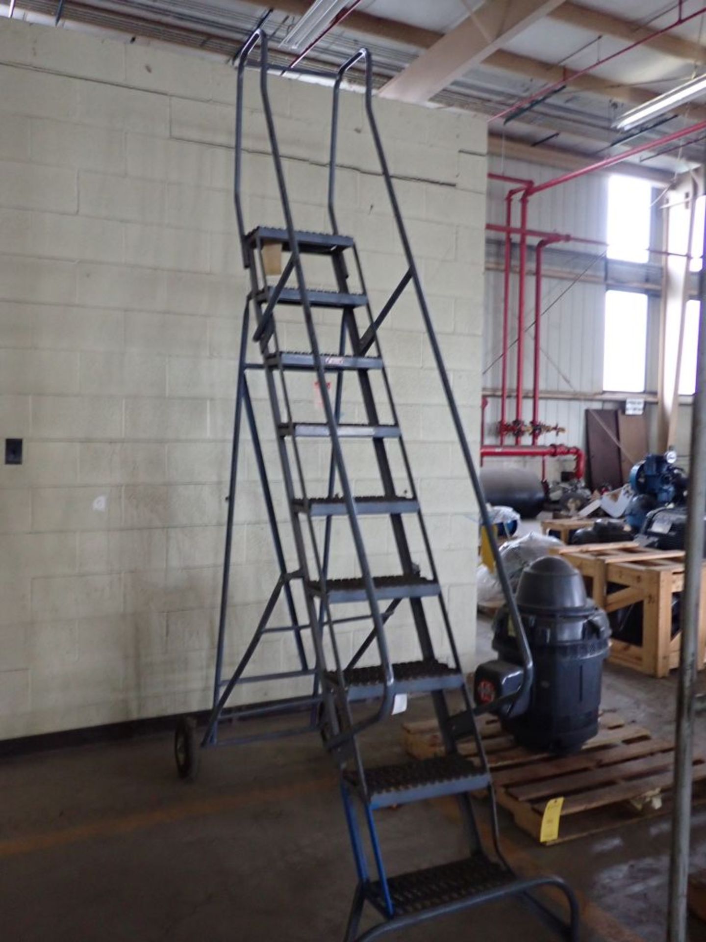 Cotterman Rolling Ladder | Platform Height: 9'