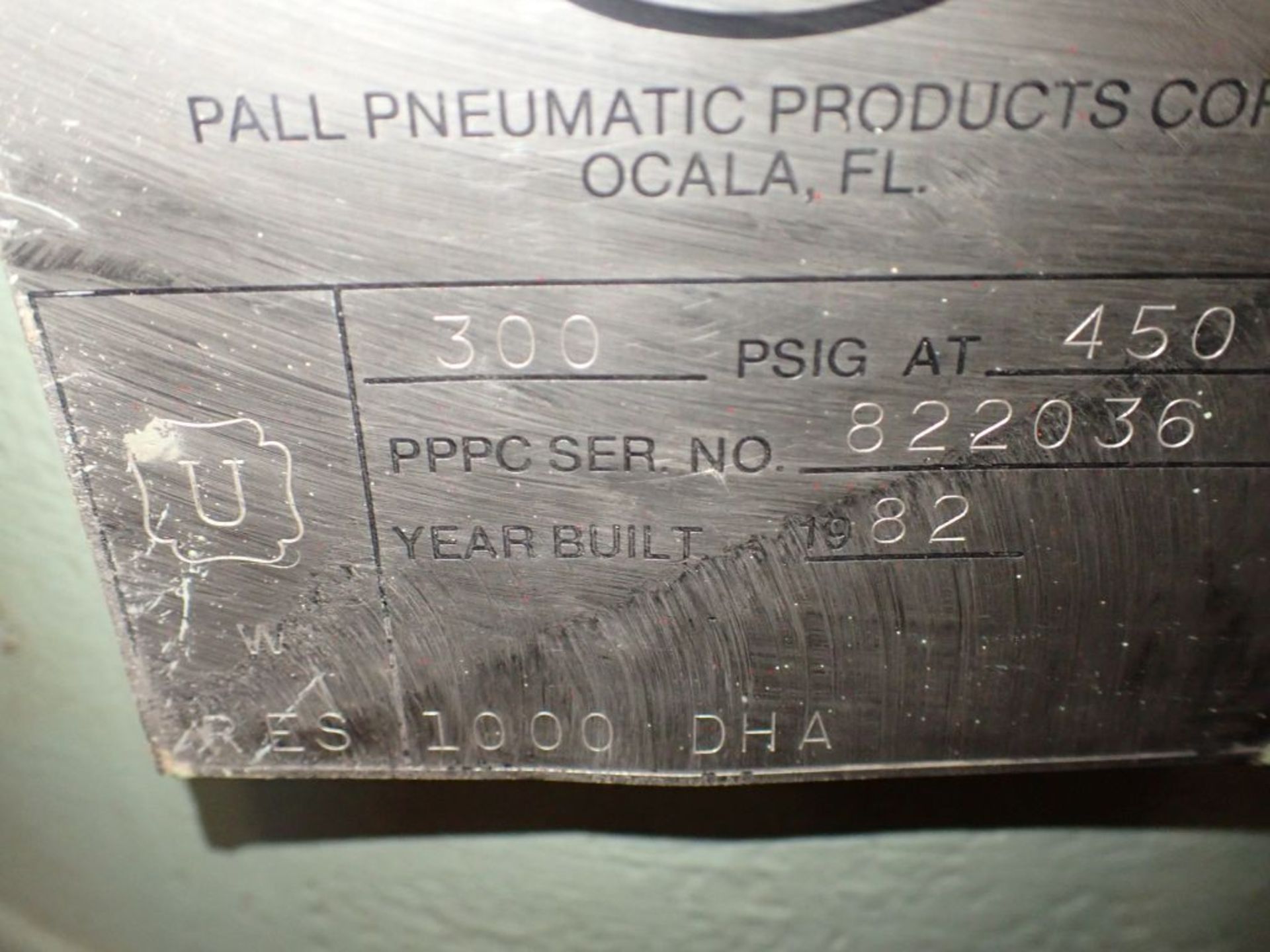 Lot of Pall Air Dryers | Model No. T1000DHA4-6HD 32000-251, 120V, 125 PSIG, 100 Degrees - Image 4 of 15