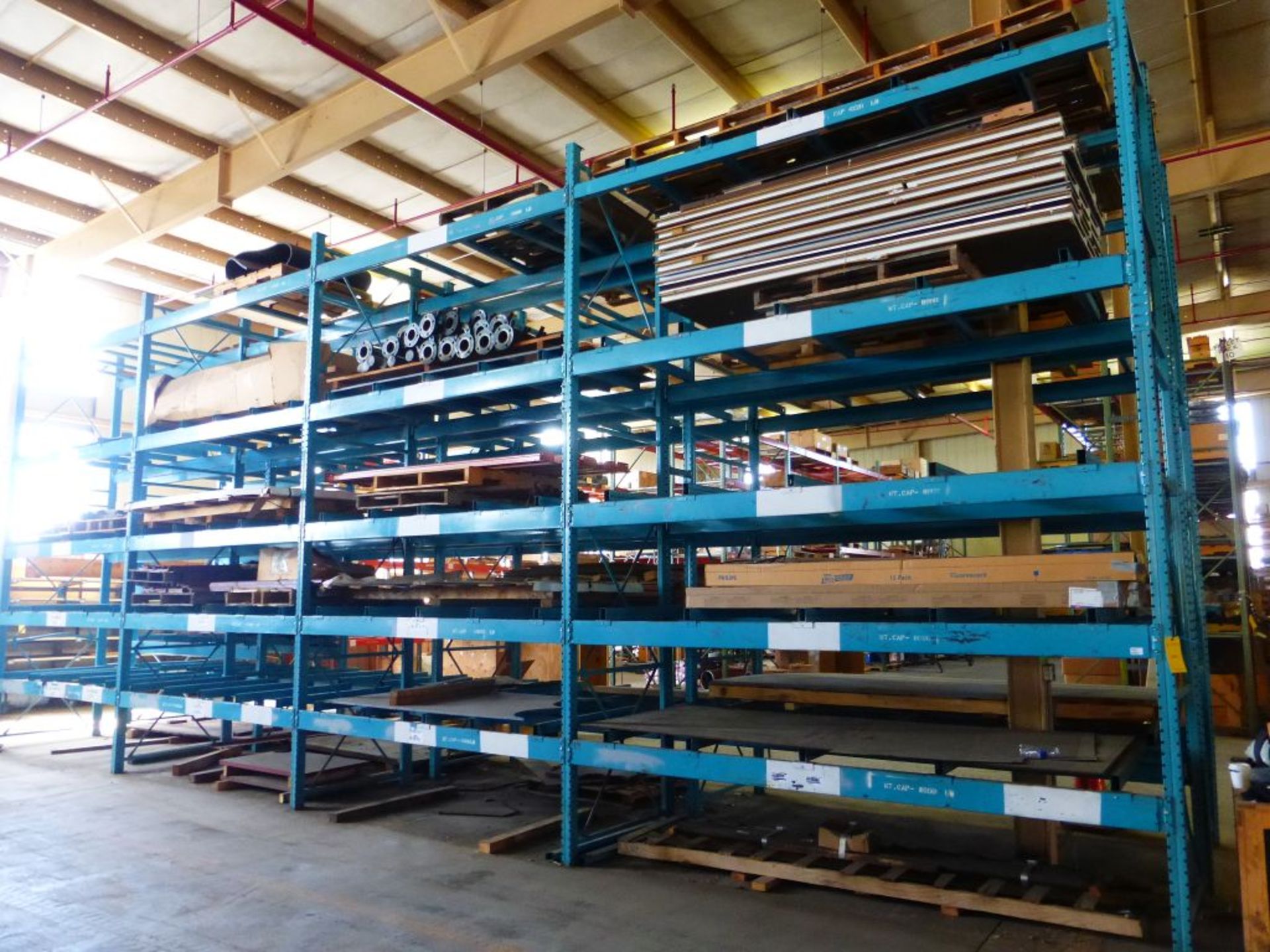 Lot of (96) Assorted Pallet Racking | (10) Uprights, 6' x 48"; (86) Crossbeams, 11' x 6"; Includes - Image 2 of 6