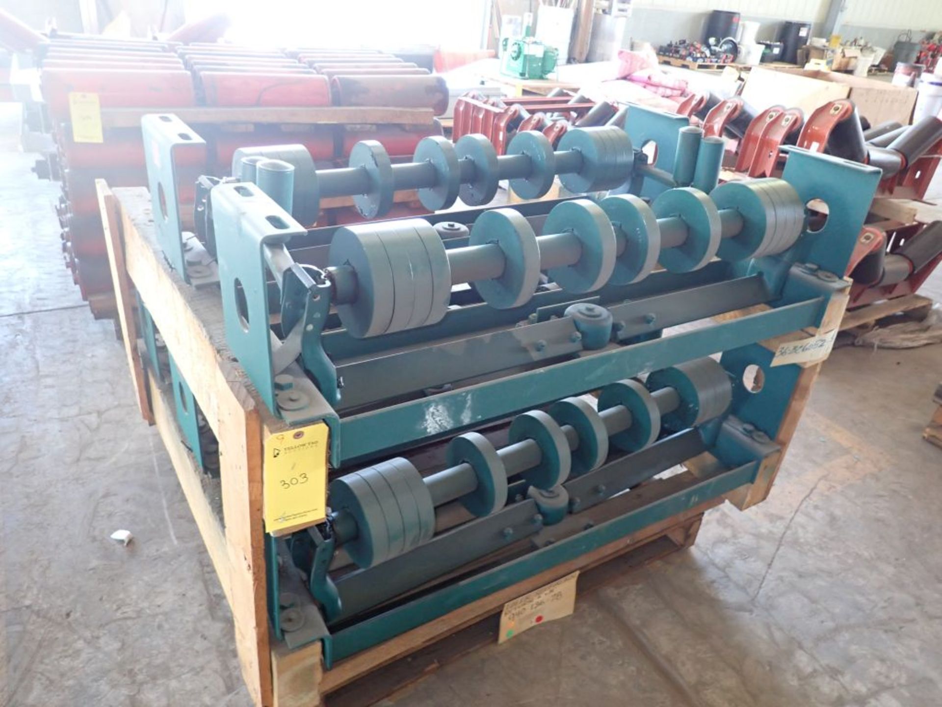 Lot of (5) Self Aligning RTN 36" Idlers
