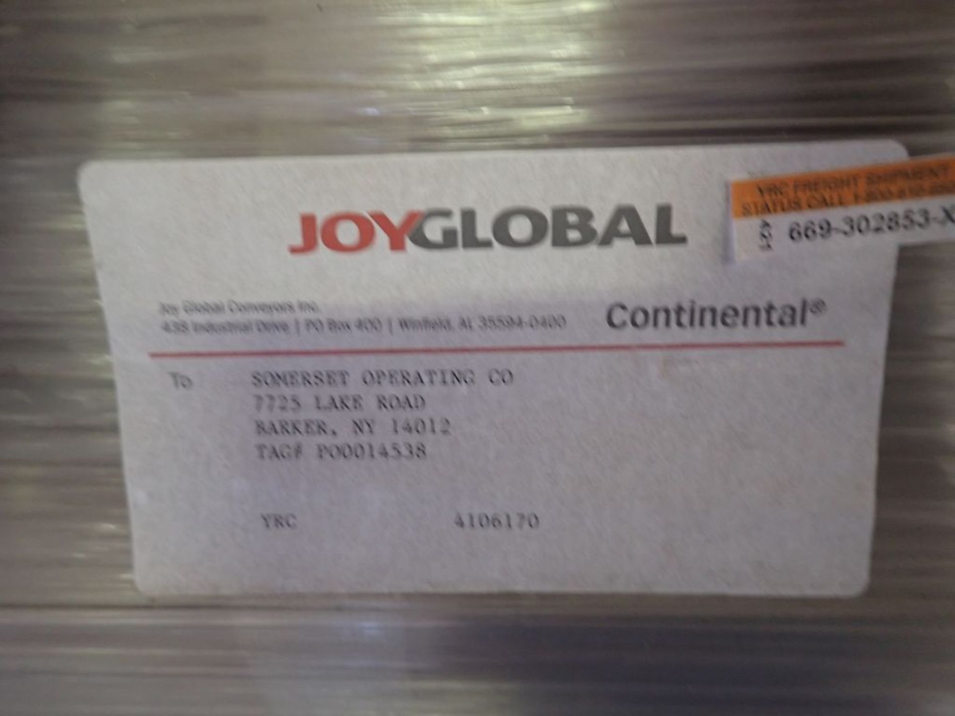 Lot of (25) Joy Global Conveyors Inc Assembly Rolls | Model No. 78AK11471.48S; 6" x 51H+RD RET SPS - Image 5 of 10