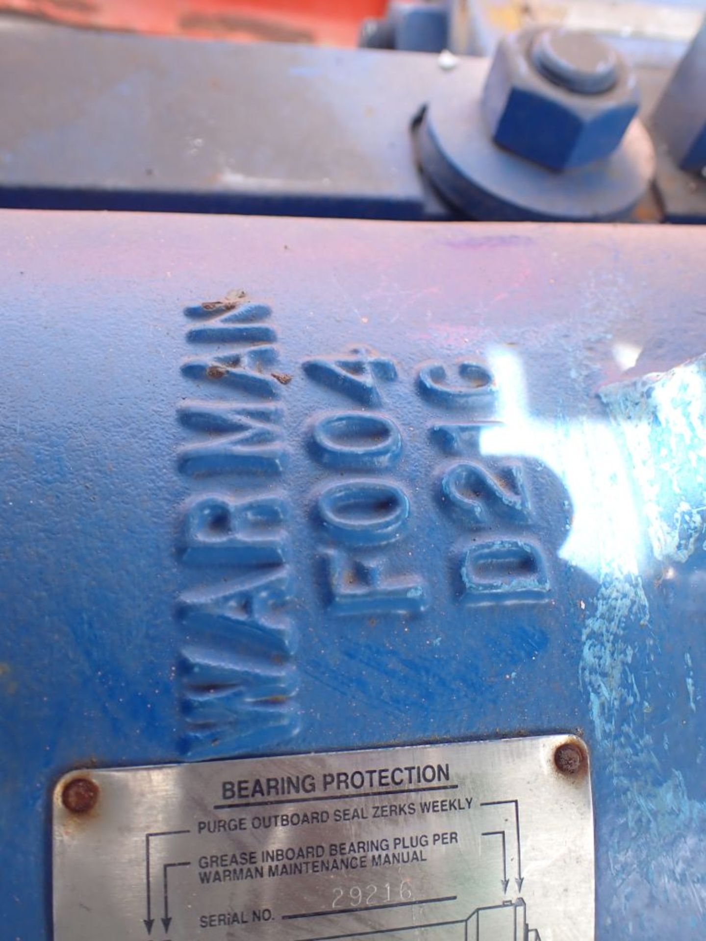Warman Slurry Pump | Model No. 120FXUCCXNA; Includes:; Teco Westinghouse 37.3 HP Motor, Type: - Image 9 of 15