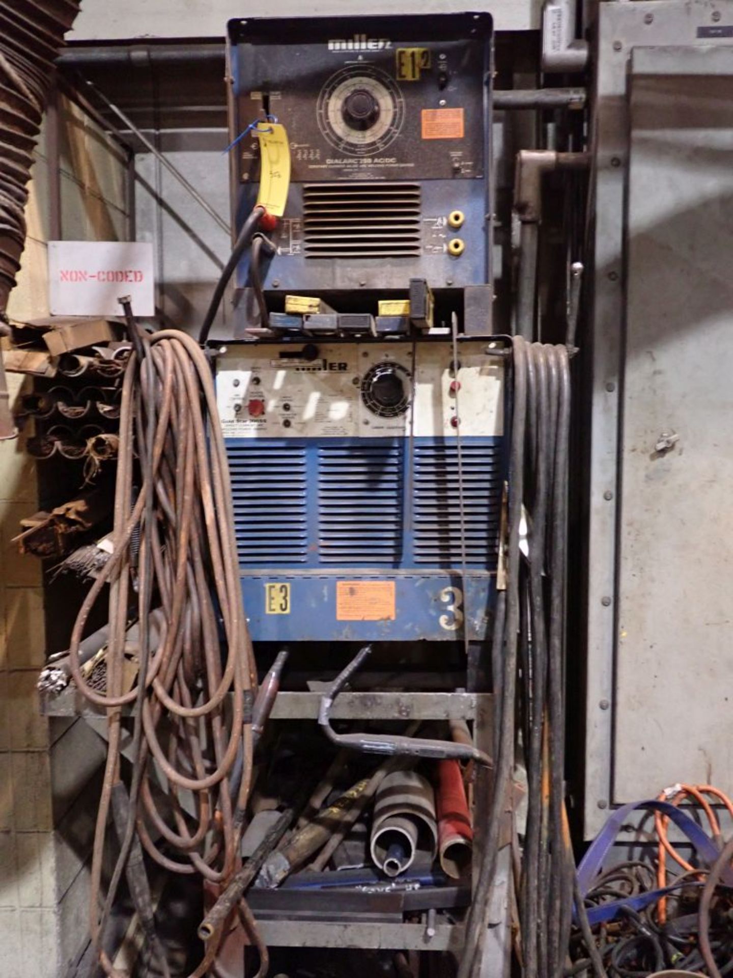 Lot of (2) Welders and (1) Welding Power Source | (1) Dialarc 250 AC/DC, 103/90/46A, 200/230/460V,