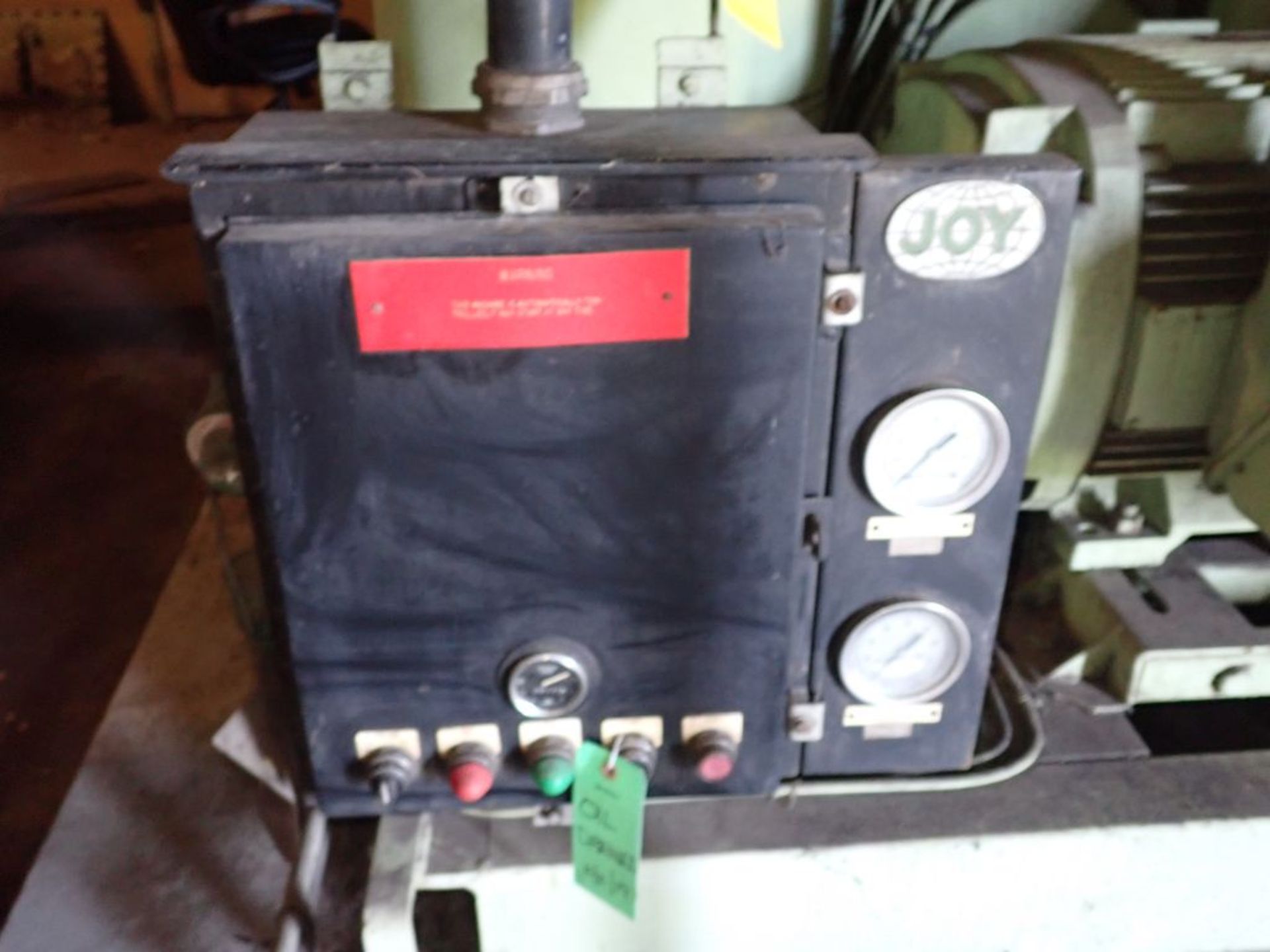 Joy 100 HP Air Compressor | Part No. 526337; Class: WGPOL9H; Size: 12.5 x 8; 114 Original Hours - Image 12 of 23