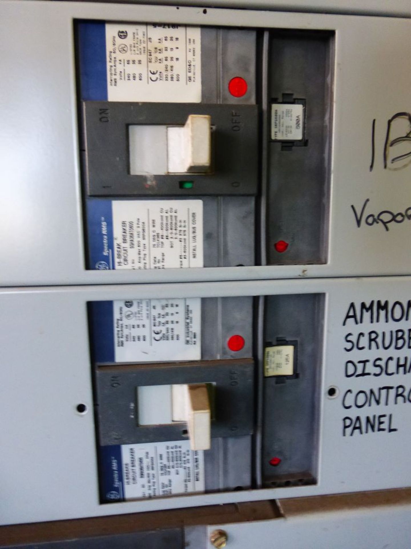 GE Spectra Series Panelboard | Circuit Breakers Include:; (1) 1200A; (3) 100A; (1) 25A; (3) 600A; ( - Image 7 of 13