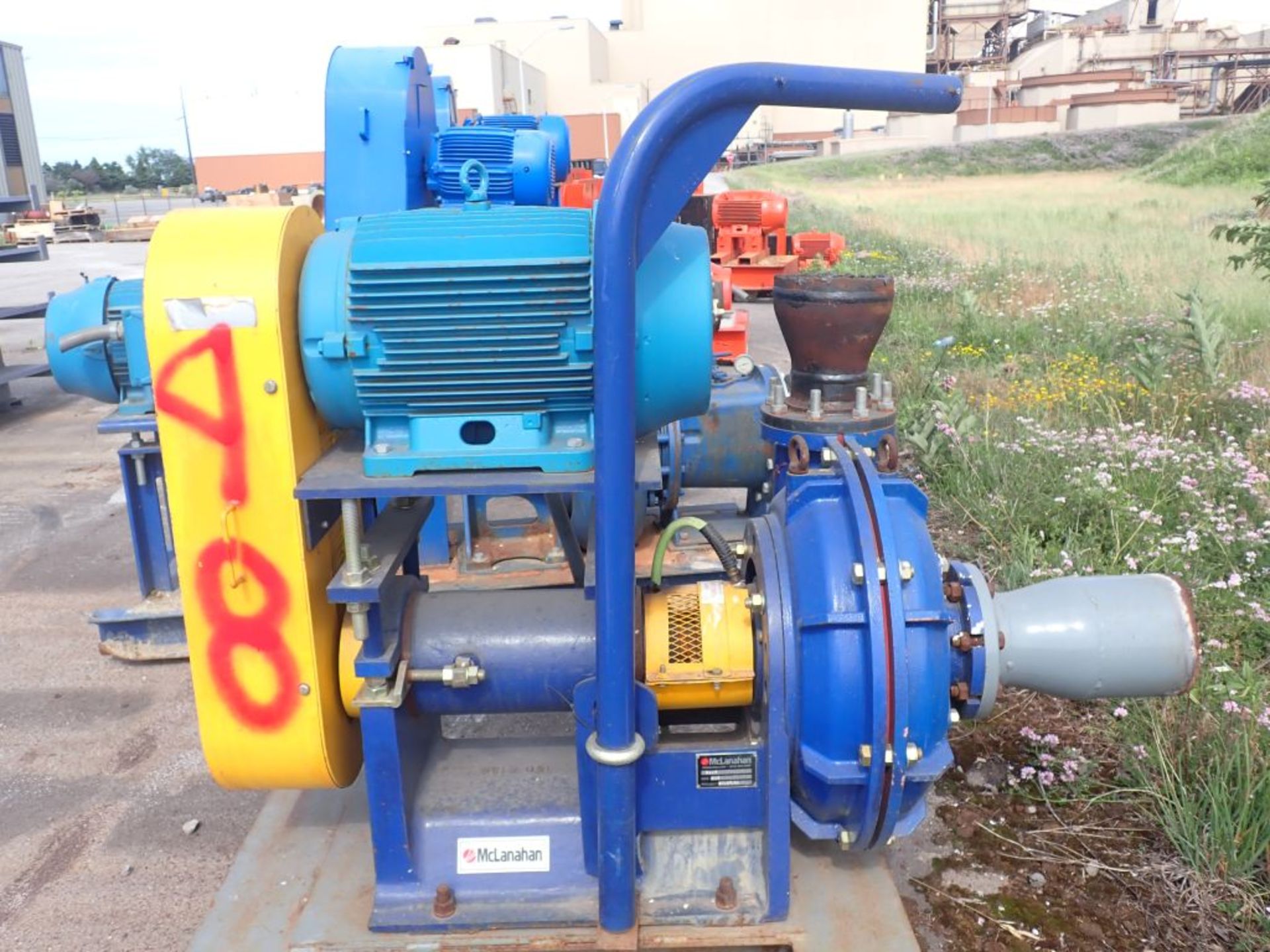 McLamaha Pump System | Model No. 012313B; Size: 6 x 5; Includes:; Weg 50 HP Motor; 230/460V; 1775 - Image 4 of 10