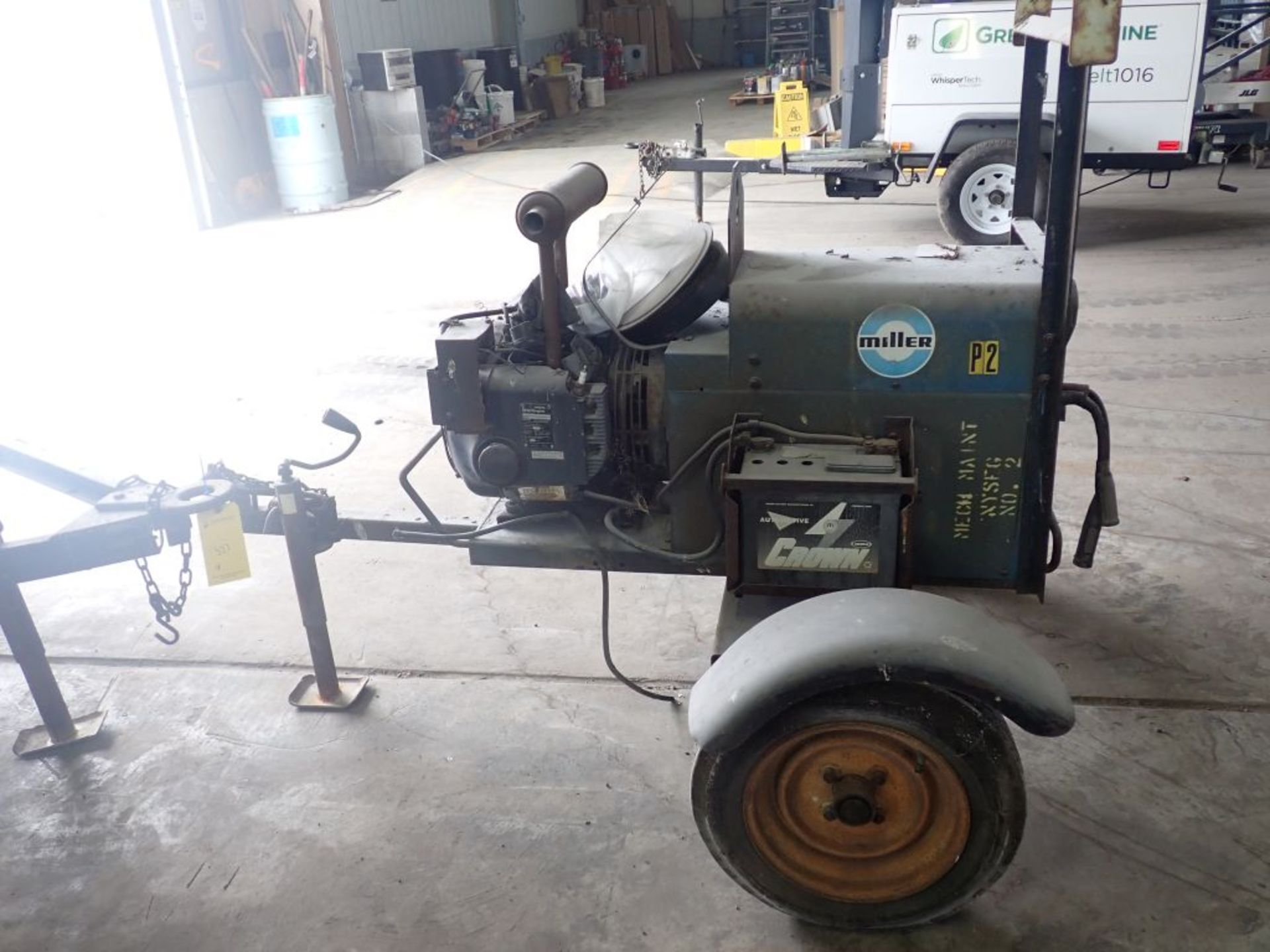 Miller Welding Generator AC/DC AEAD-200LE | Wield Output: 25V, 2000 RPM; Power Outage: 120/420V,