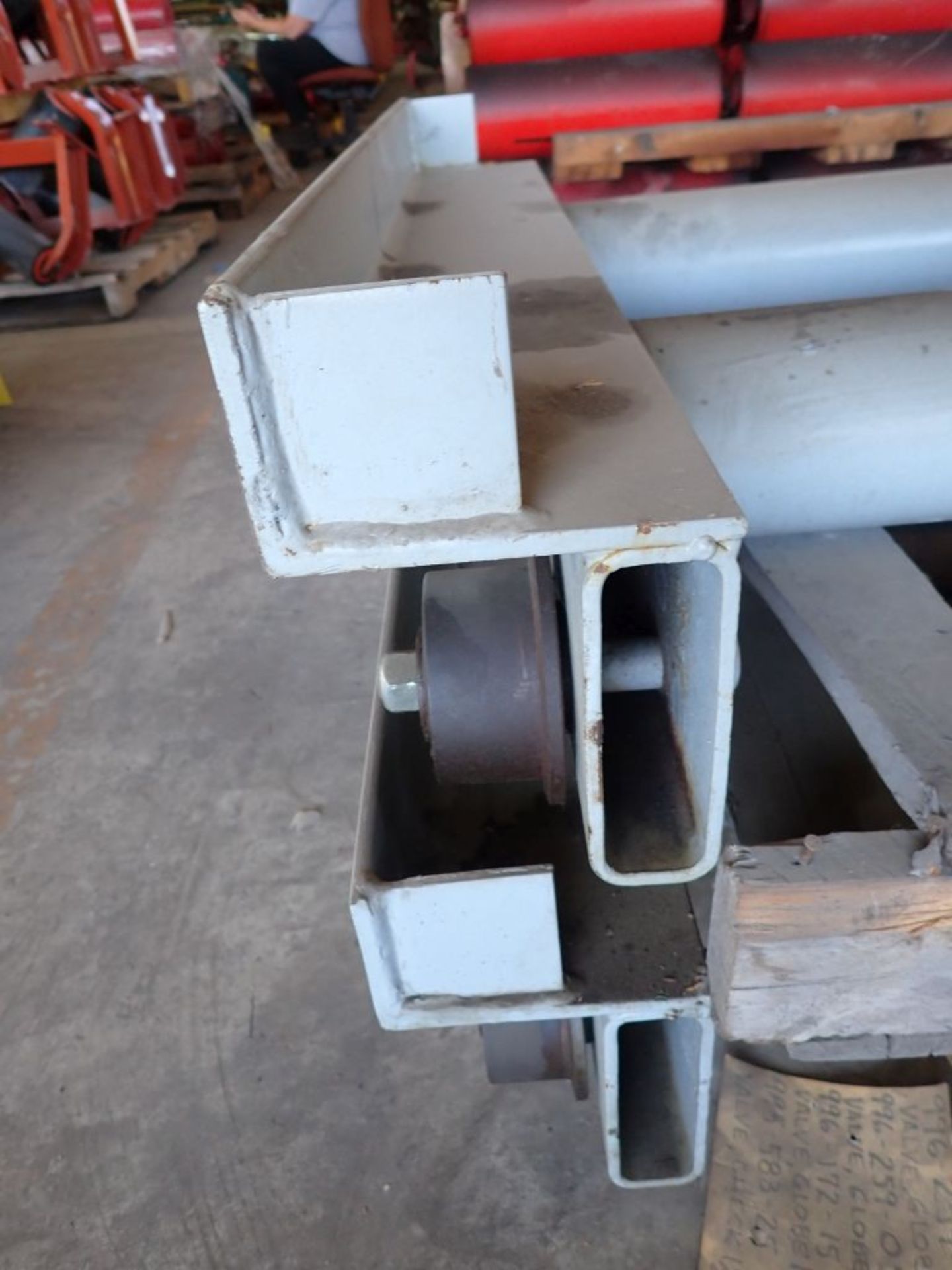 Lot of (2) Adjustable Rail Rollers - Image 9 of 10