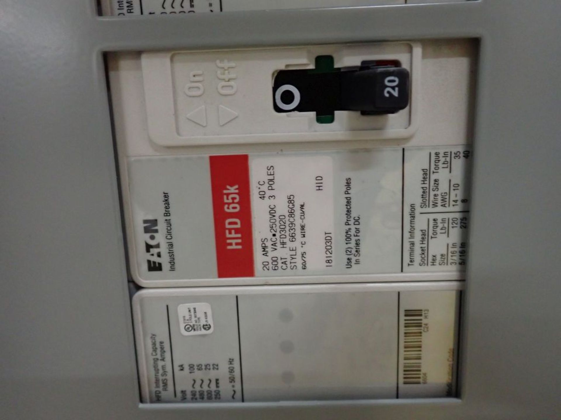 Eaton Freedom Series 2100 Motor Control Center | Never Installed; Includes:; (1) RLYPNL; (1) FDRB - Image 33 of 34