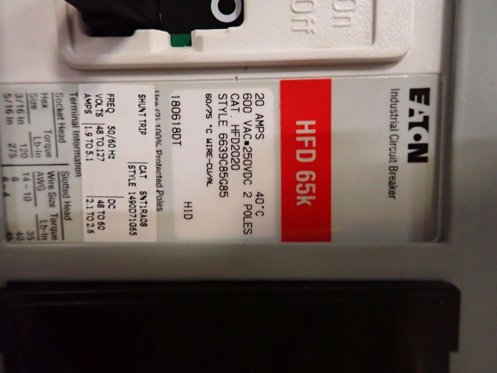 Eaton Freedom Series 2100 Motor Control Center | New Installed; Includes:; (1) FDRB-50A; (1) FDRB- - Image 41 of 60