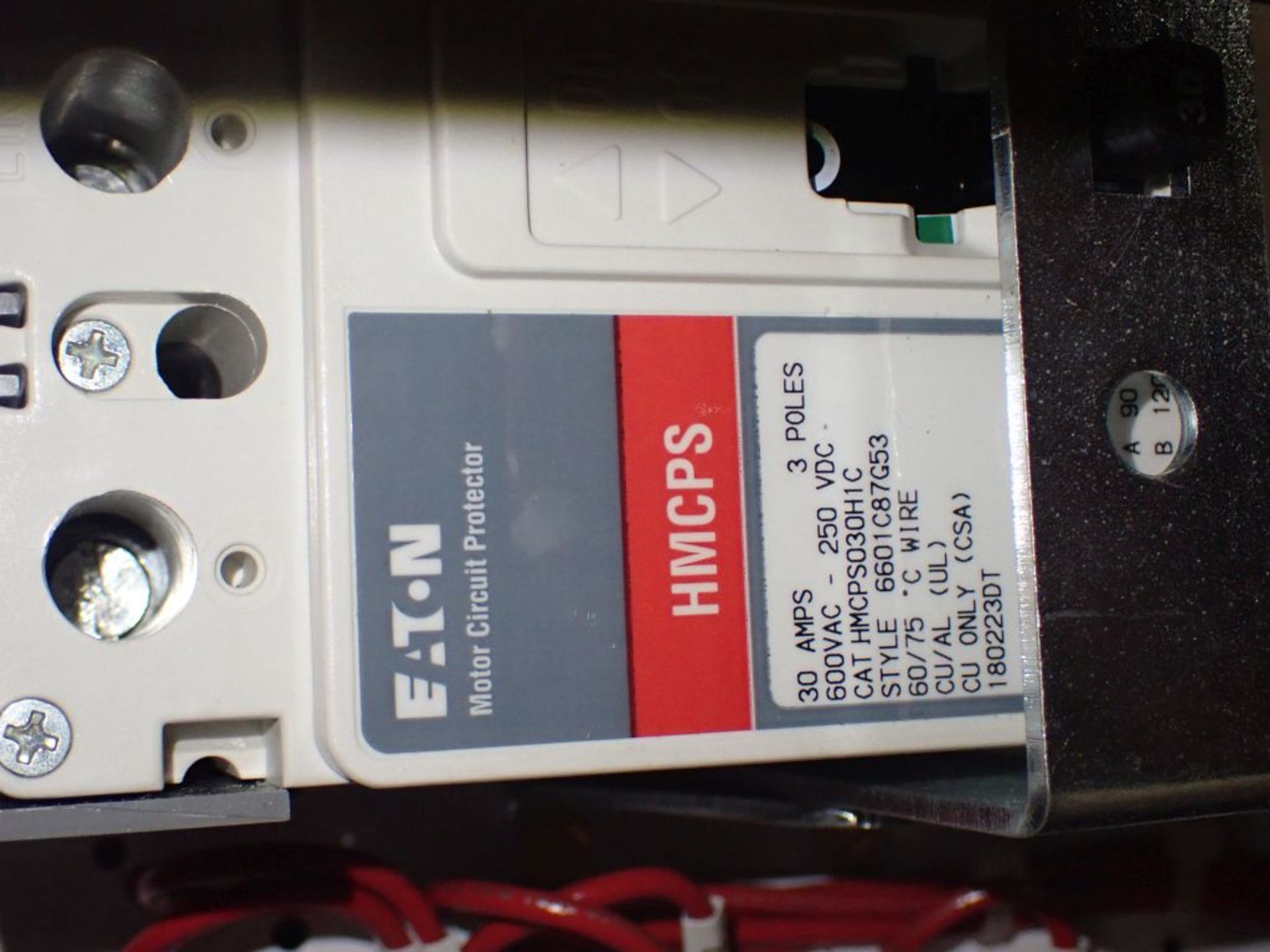 Eaton Freedom 2100 Series Motor Control Center | (1) FDRB-15A; (6) F206-30A-10HP; (1) FDRB-100A - Image 70 of 72