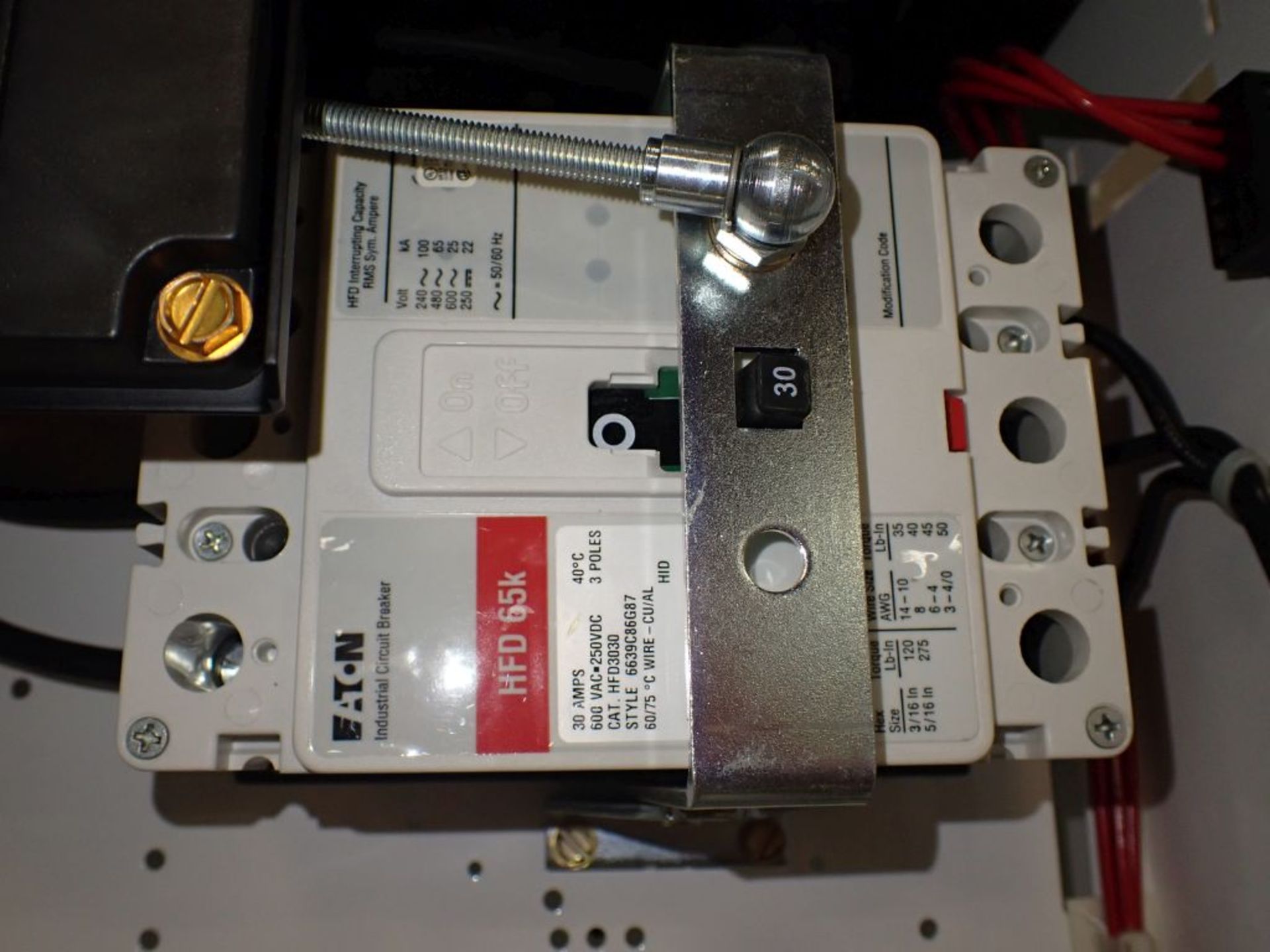 Eaton Freedom Flashgard Motor Control Center | Never Installed; Includes:; (1) SPD 30A; (1) MTRG; ( - Image 14 of 28